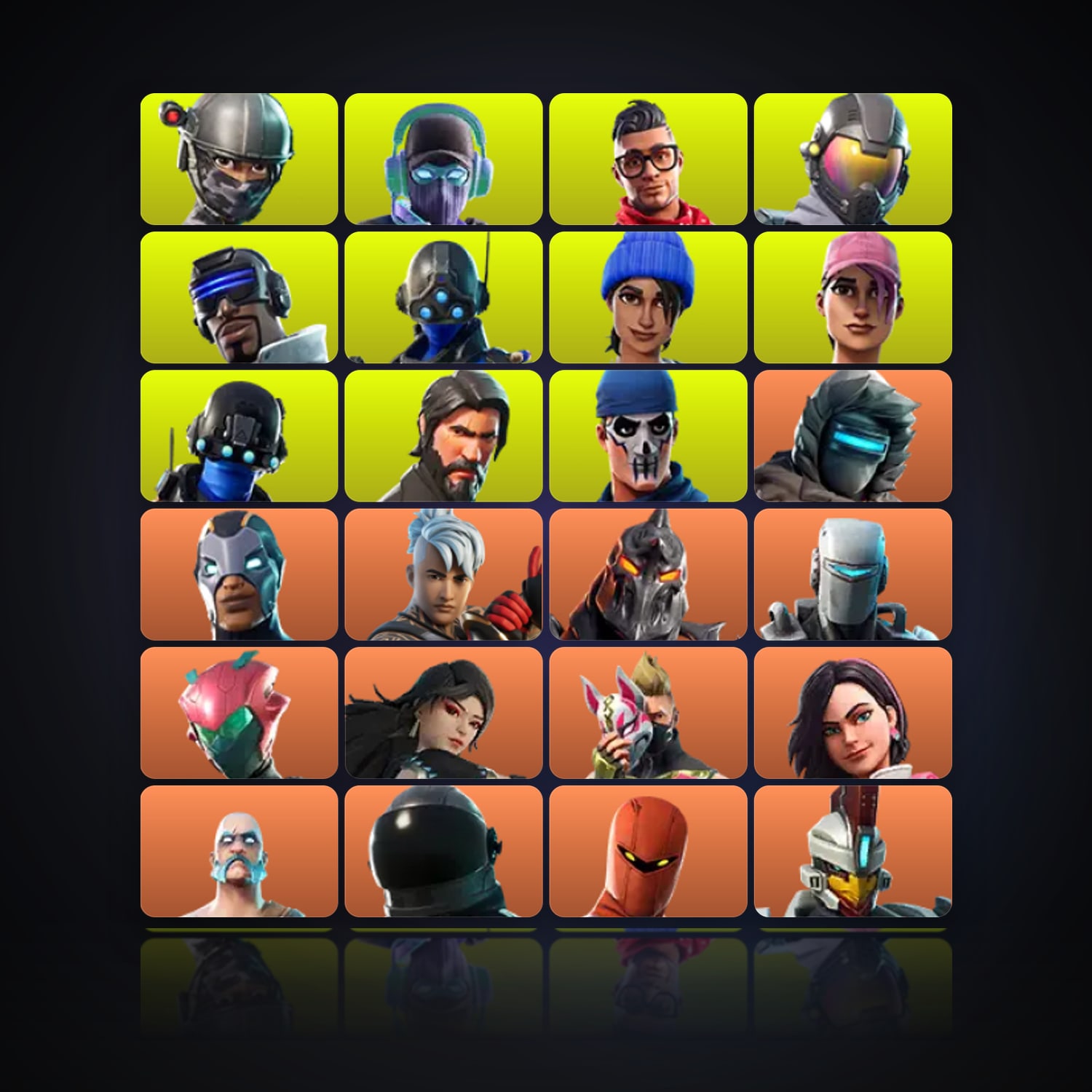Fortnite | 138 Skins | 2.9K V-Bucks | Level 1366 | 231 Wins — HabibiAccounts