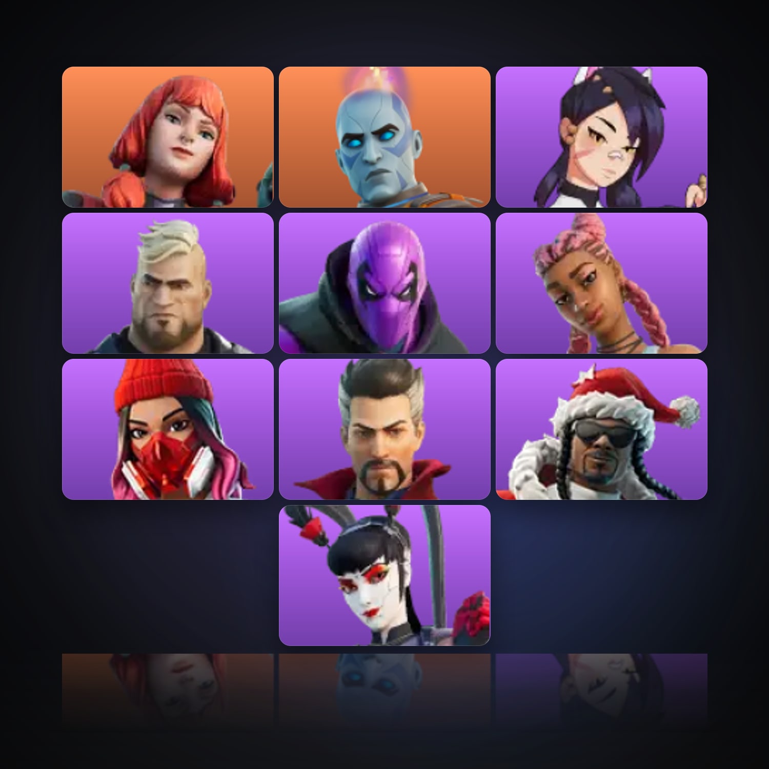 Fortnite | 10 Skins | 450 V-Bucks | Level 153 | 27 Wins — HabibiAccounts