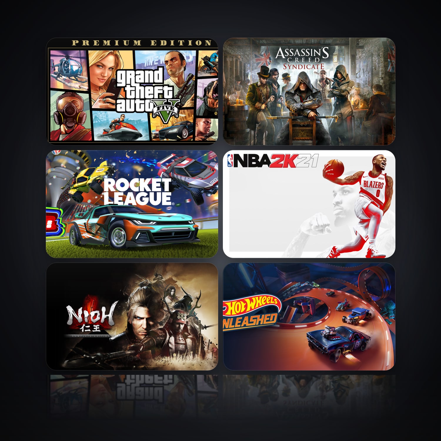 Grand Theft Auto V & Assassins Creed Syndicate | 50 Games — HabibiAccounts