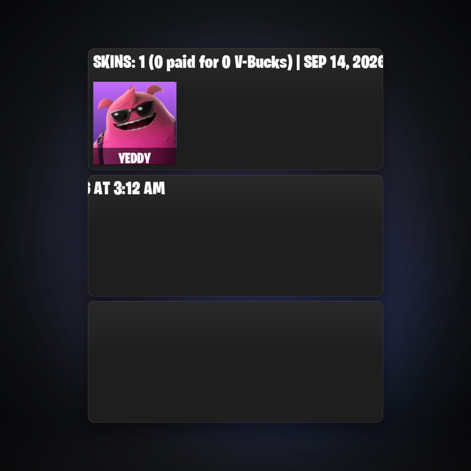 Fortnite | 1 Skins | 100 V-Bucks | Level 14 — HabibiAccounts