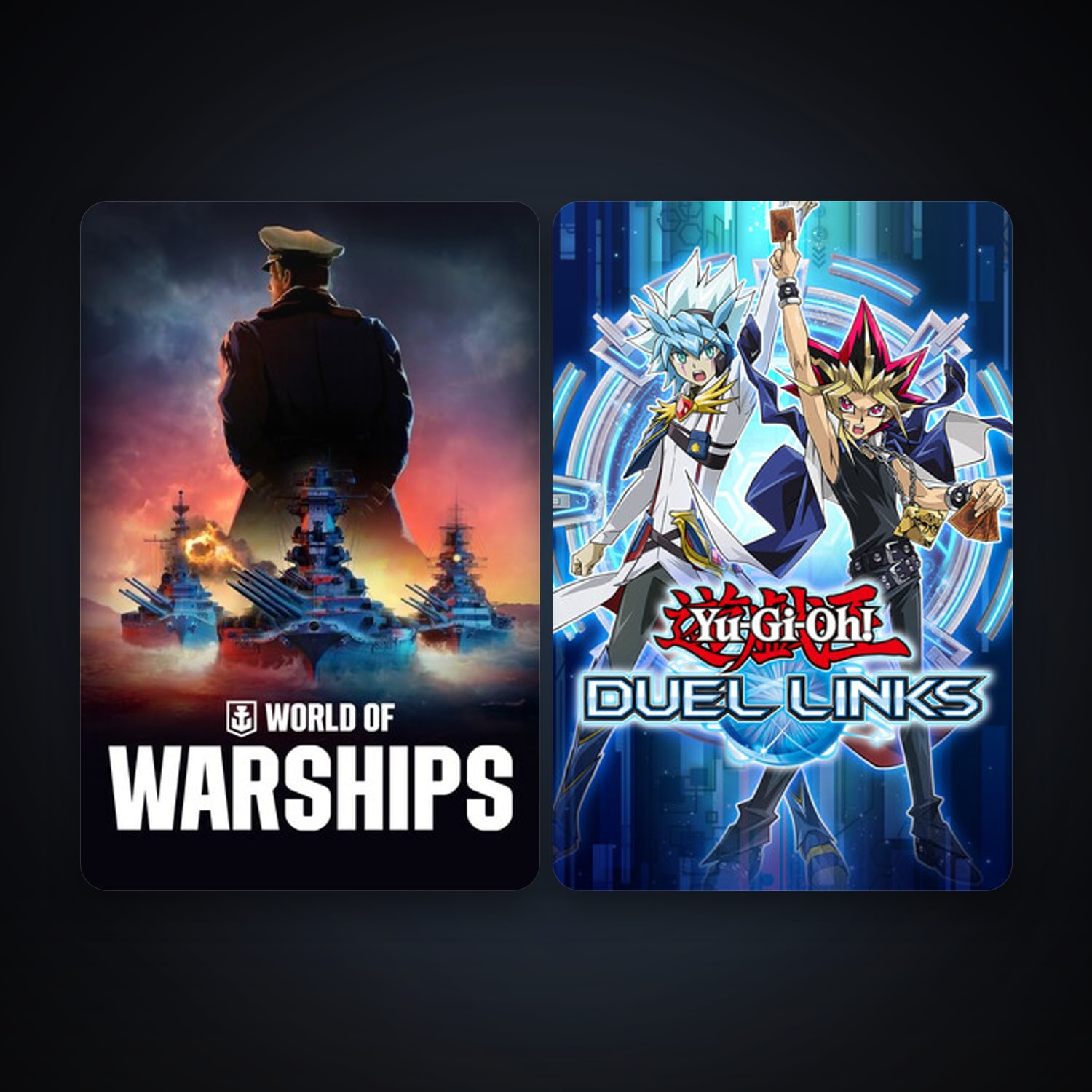 World of Warships & Yu-Gi-Oh! Duel Links — HabibiAccounts
