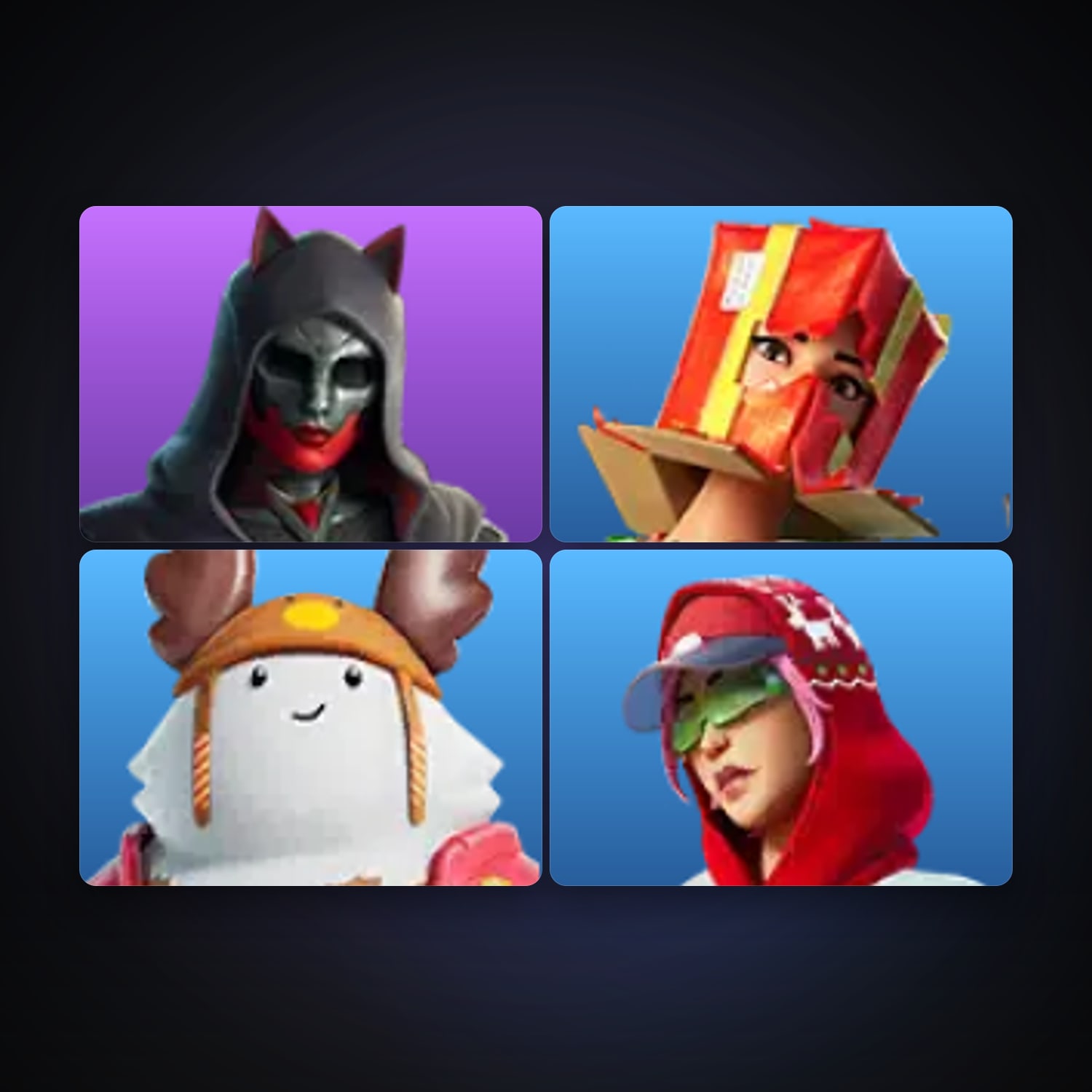 Fortnite | 4 Skins | 500 V-Bucks | Level 245 | 21 Wins — HabibiAccounts