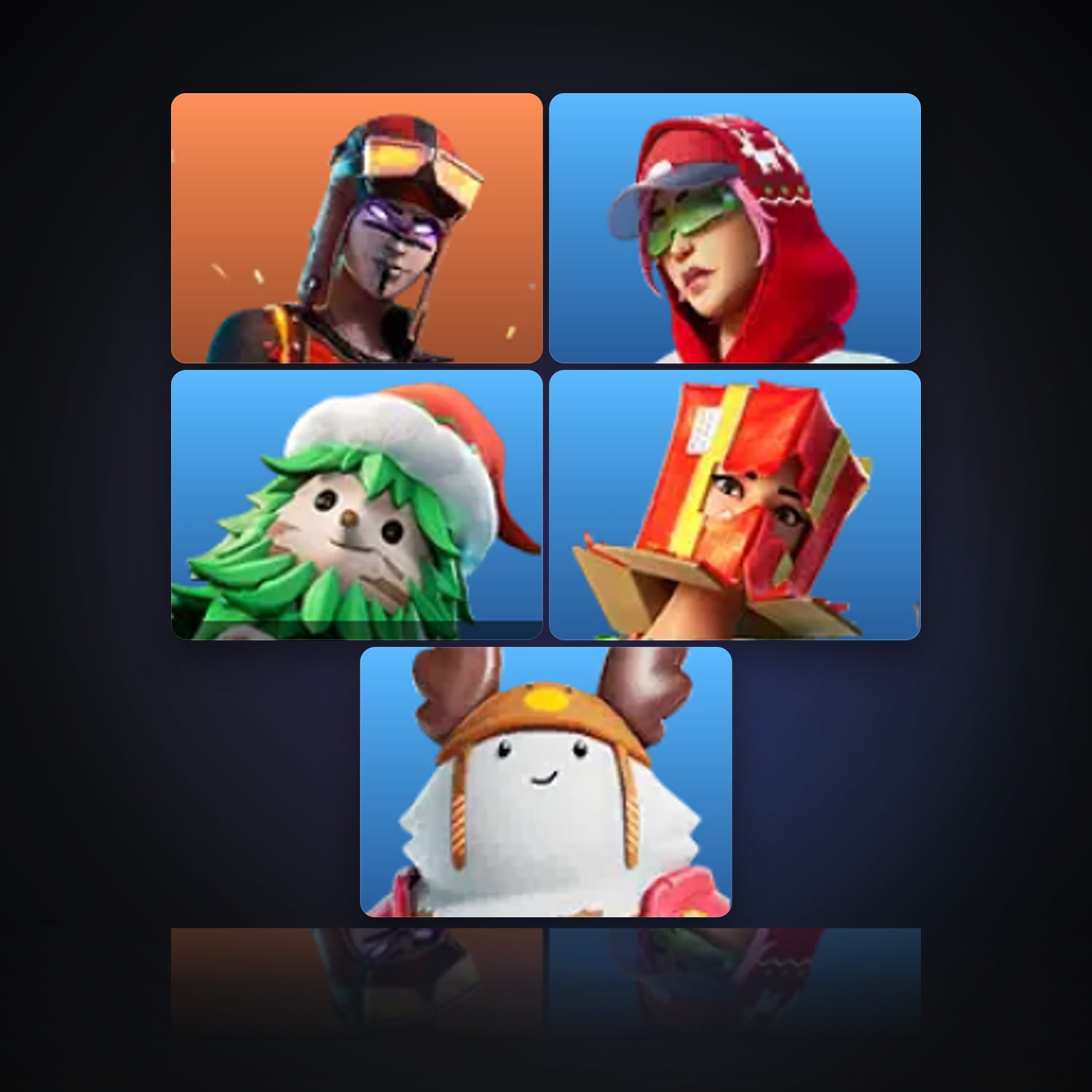 Fortnite | 5 Skins | 100 V-Bucks | Level 171 | 15 Wins — HabibiAccounts
