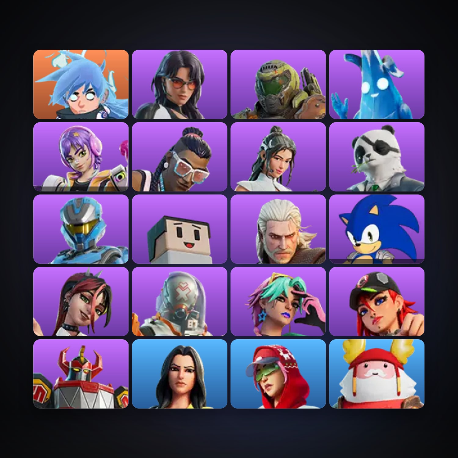 Fortnite | 23 Skins | 350 V-Bucks | Level 813 | 95 Wins — HabibiAccounts