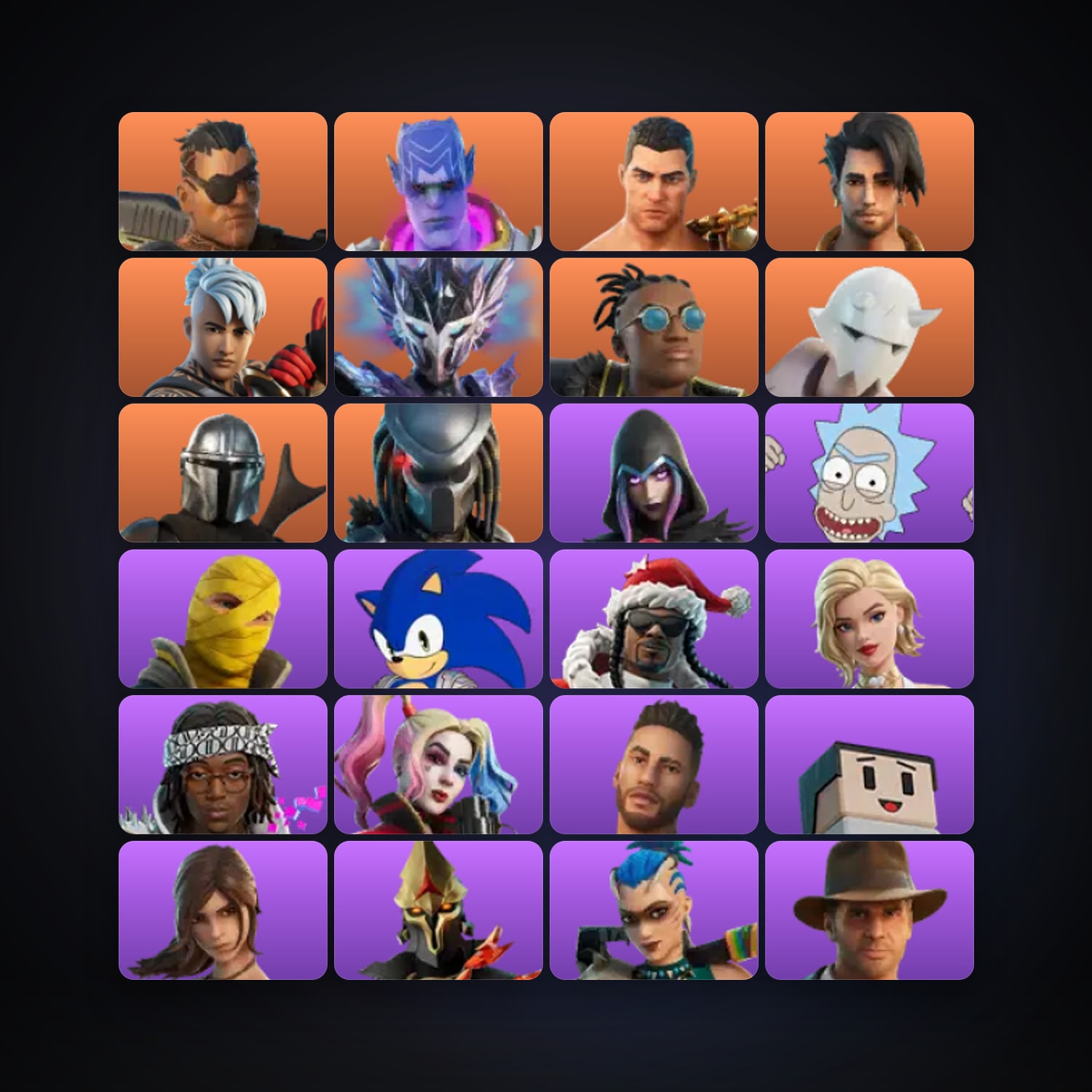 Fortnite | 77 Skins | 2K V-Bucks | Level 1049 | 154 Wins — HabibiAccounts