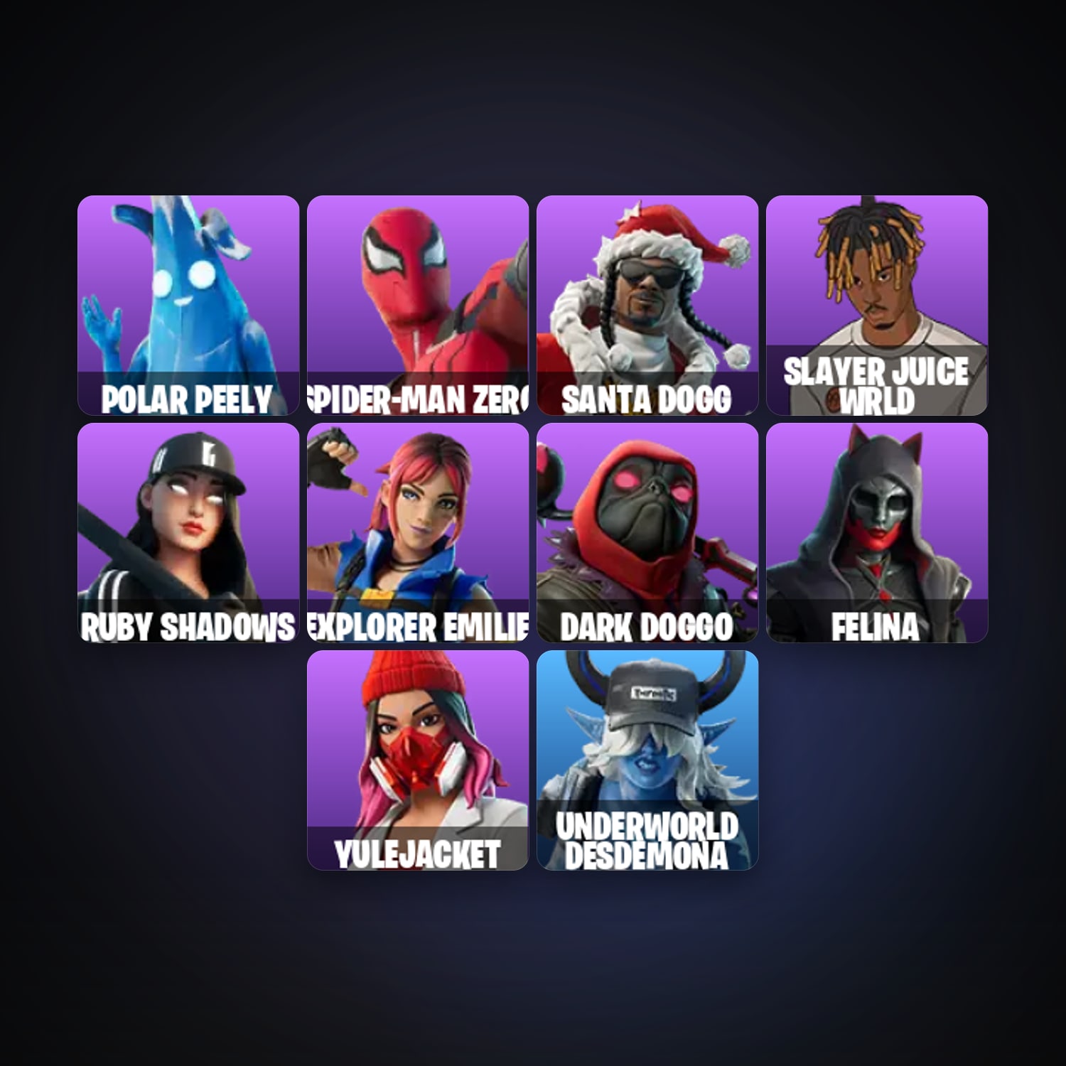 Fortnite | 13 Skins | Level 641 | 71 Wins — HabibiAccounts