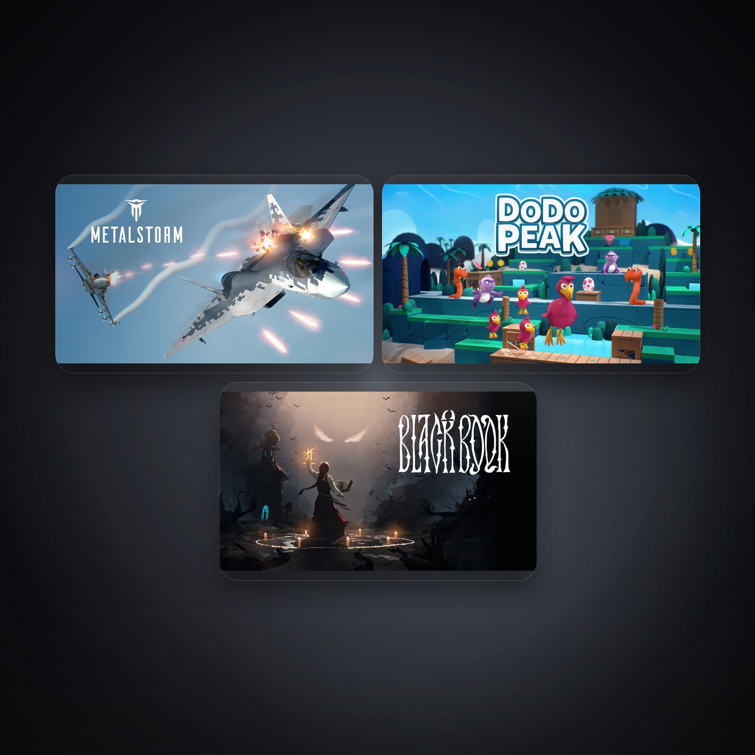 Metalstorm & Dodo Peak | 3 Games — HabibiAccounts