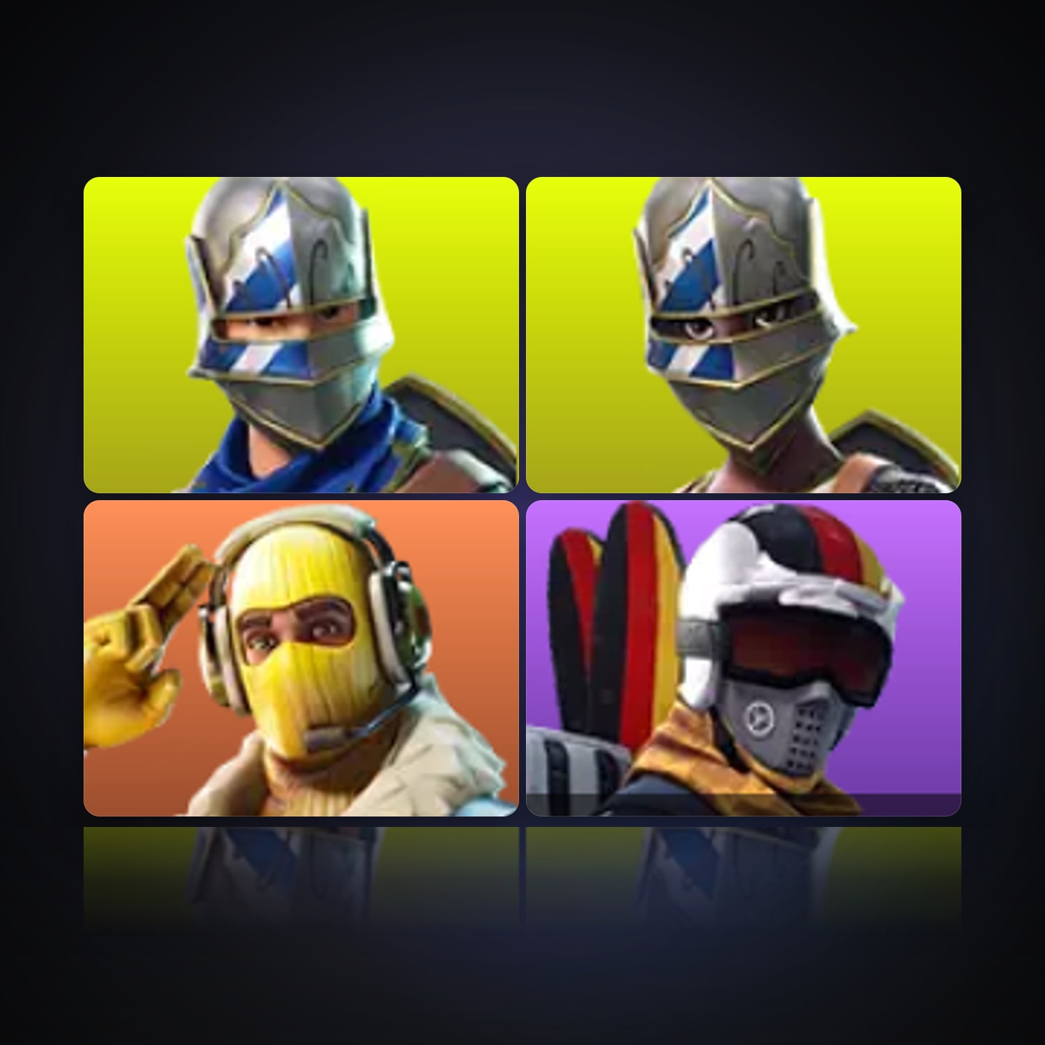 Fortnite | 4 Skins | 100 V-Bucks | Level 78 | 3 Wins — HabibiAccounts