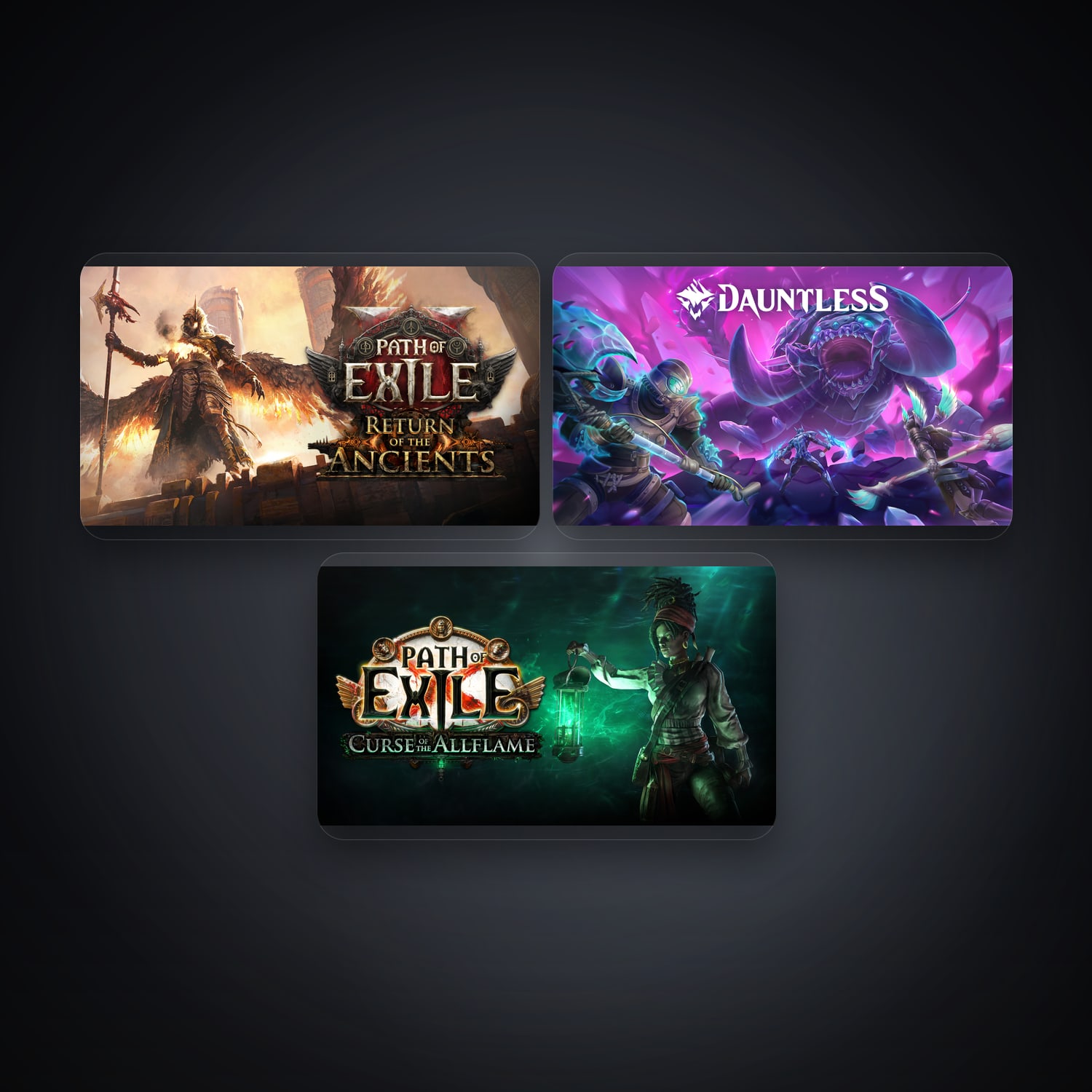 Epic Path of Exile 2 + Dauntless — VN — 3 games — HabibiAccounts