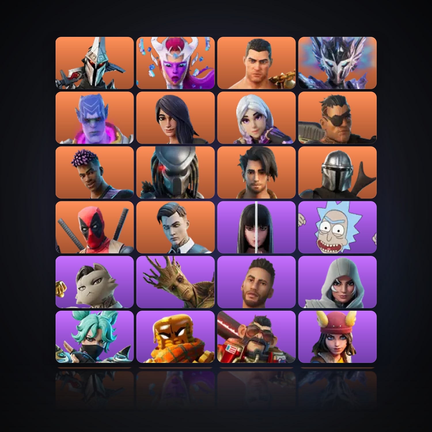 Fortnite | 106 Skins | 50 V-Bucks | Level 2673 | 305 Wins — HabibiAccounts