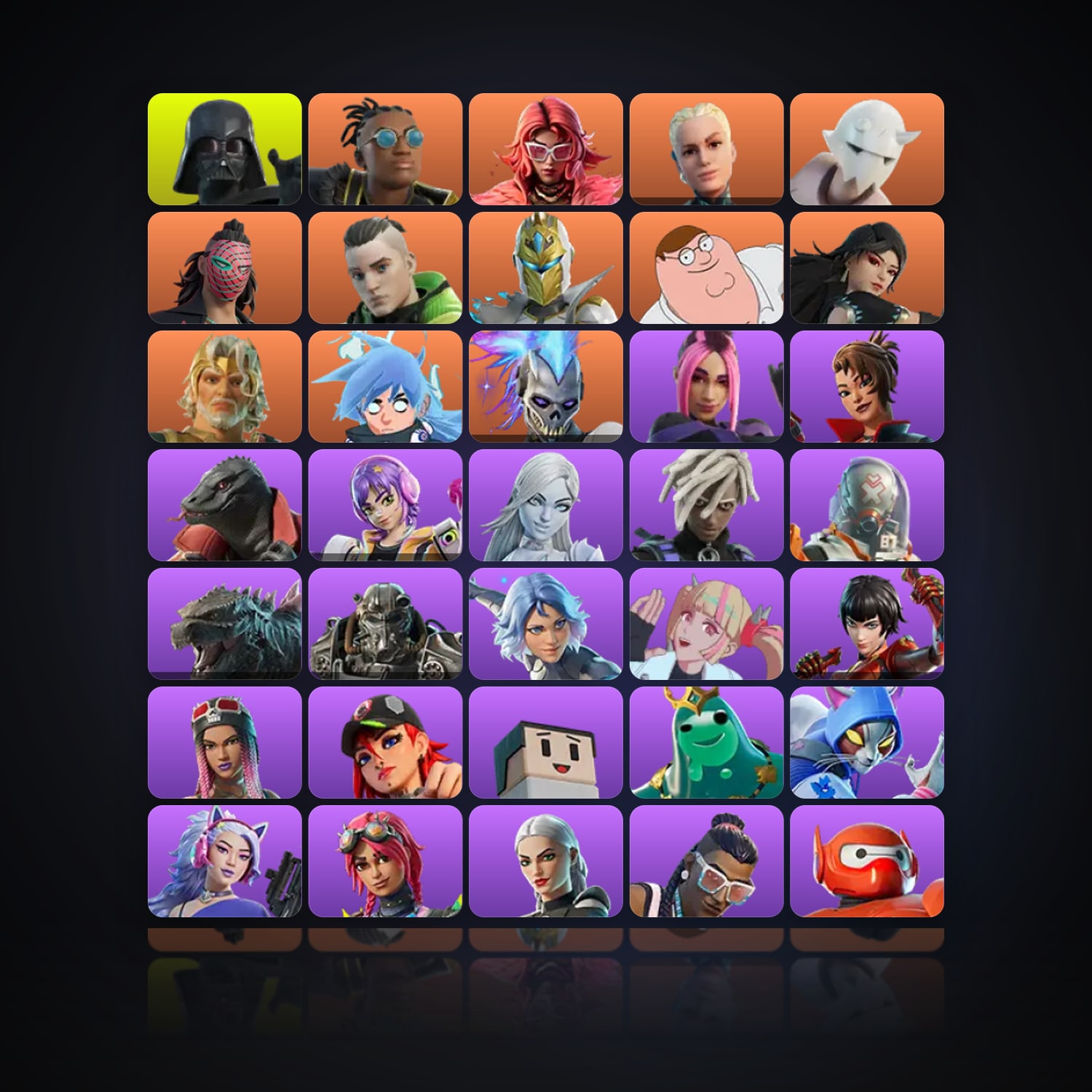Fortnite | 156 Skins | 1.1K V-Bucks | Level 2565 | 558 Wins — HabibiAccounts