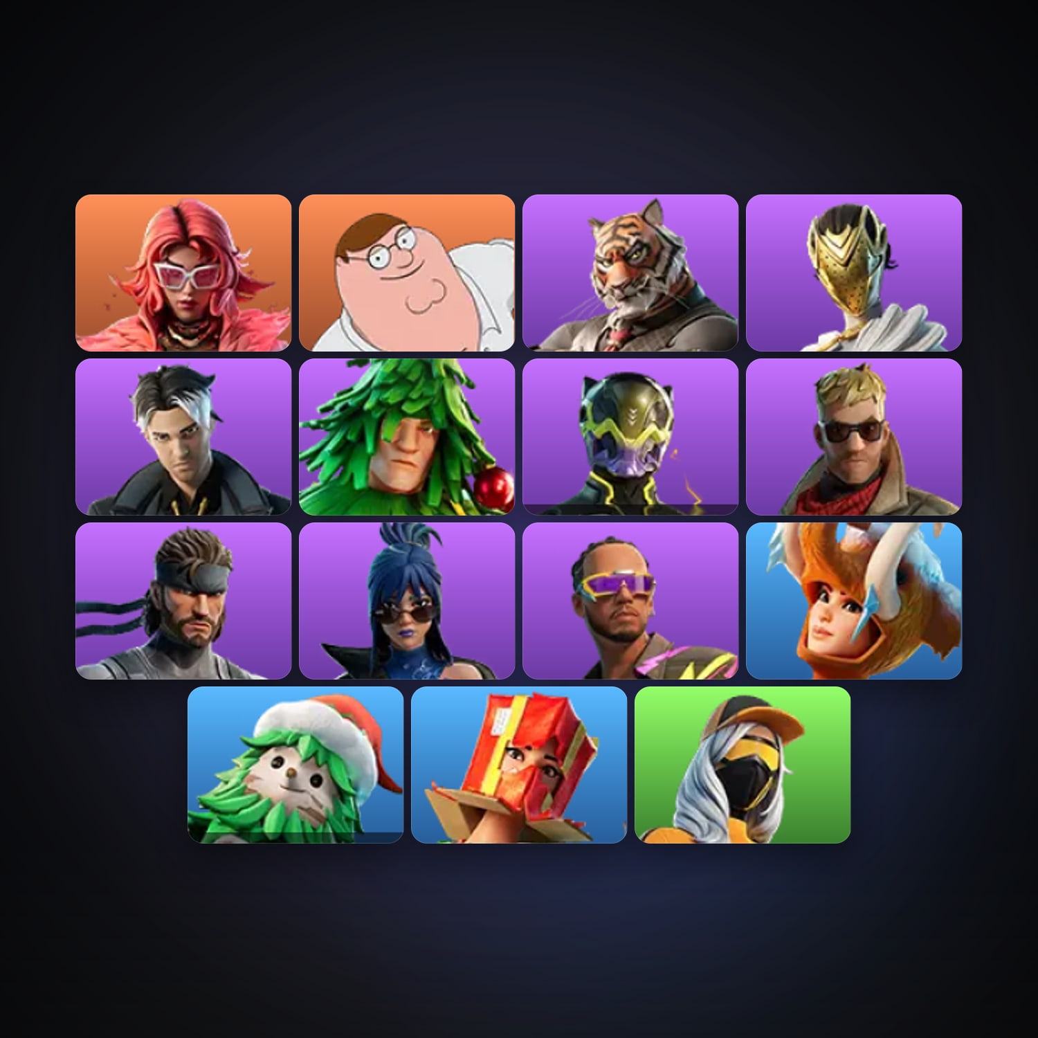 Fortnite | 15 Skins | 850 V-Bucks | Level 370 | 87 Wins — HabibiAccounts