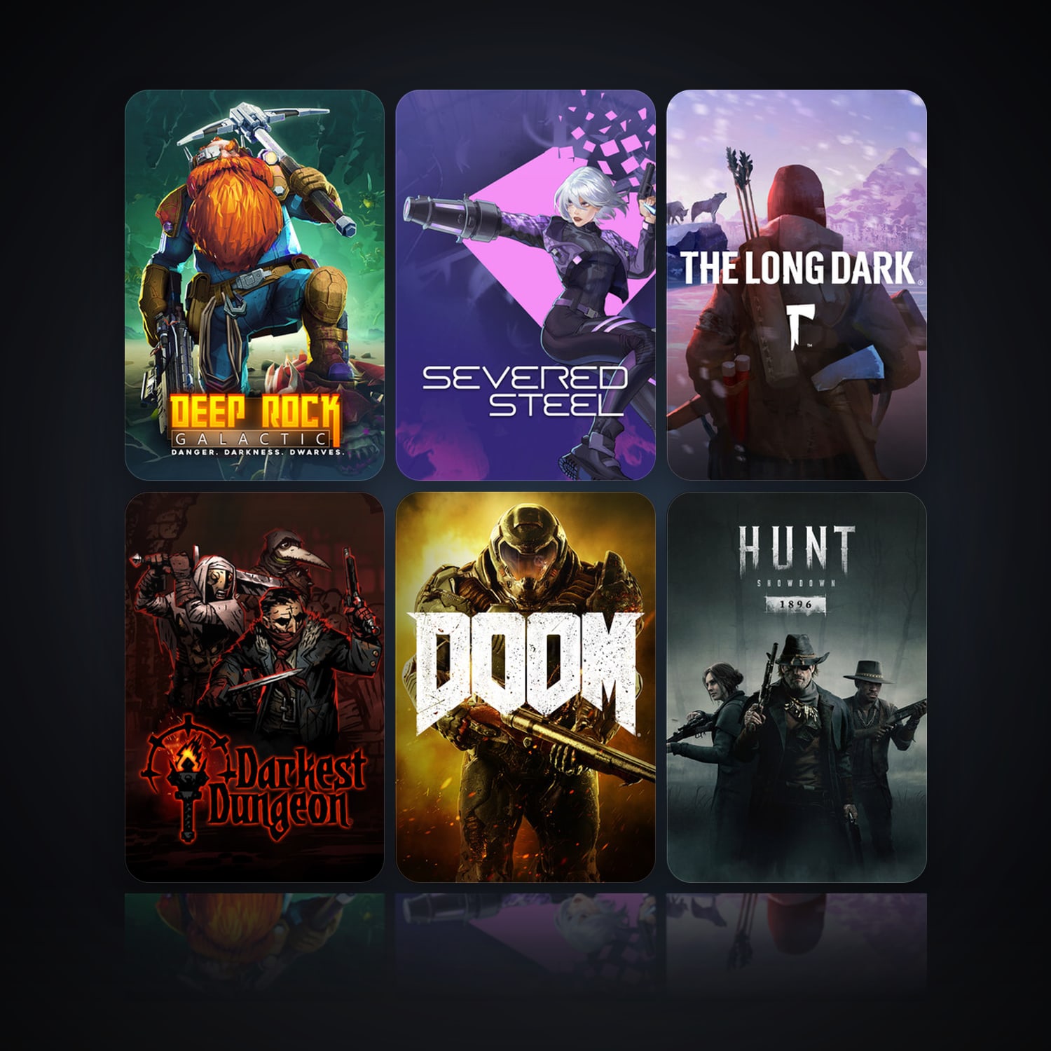 Deep Rock Galactic & Severed Steel | 31 Games | Clean — HabibiAccounts