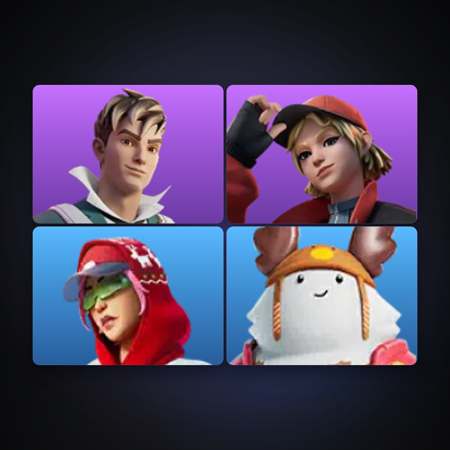Fortnite | 4 Skins | 300 V-Bucks | Level 206 | 10 Wins — HabibiAccounts