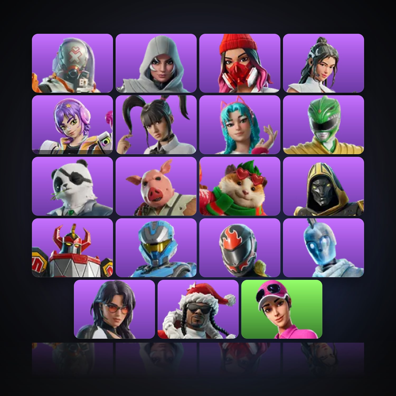 Fortnite | 19 Skins | 400 V-Bucks | Level 796 | 123 Wins — HabibiAccounts