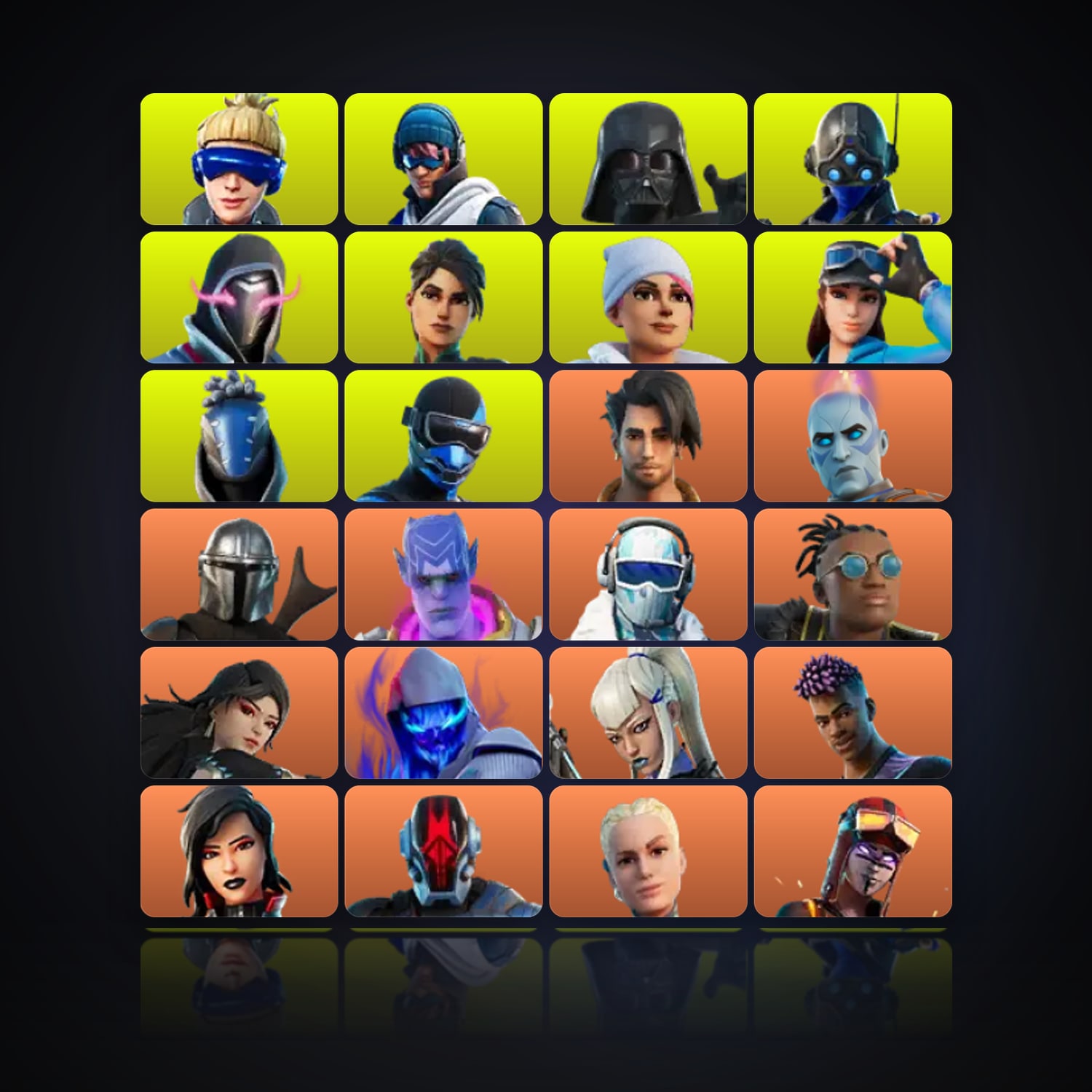 Fortnite | 255 Skins | 1.4K V-Bucks | Level 3080 | 231 Wins — HabibiAccounts