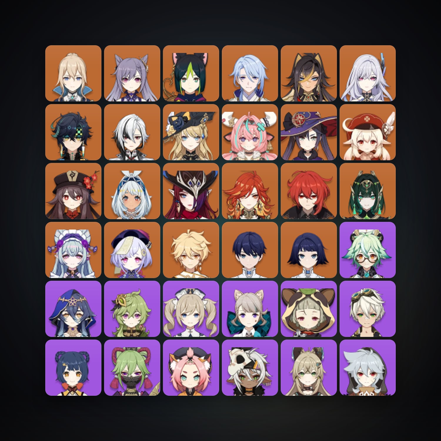 Genshin Impact | AR 58 | 70 Chars | 20× 5★ — HabibiAccounts