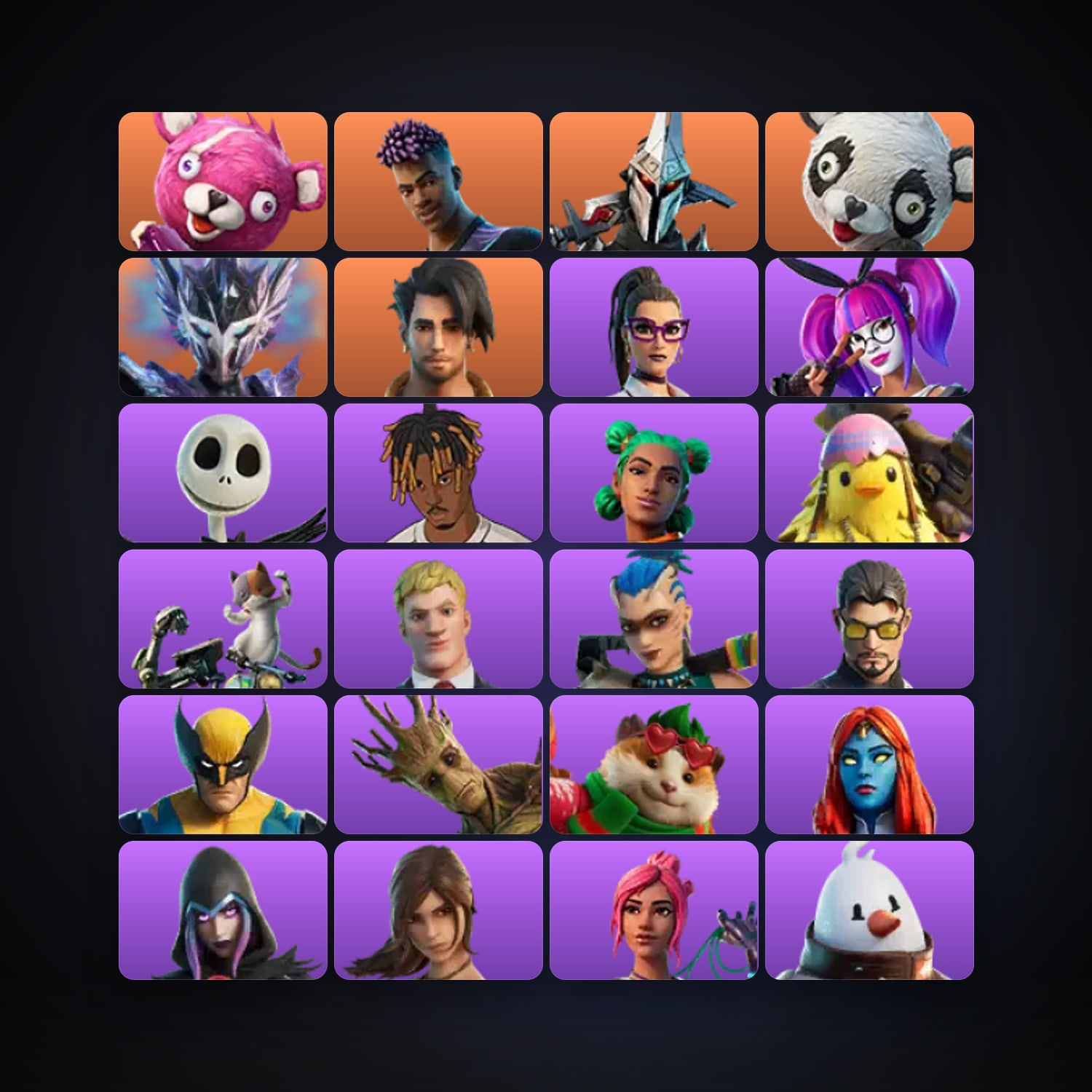 Fortnite | 48 Skins | 1.2K V-Bucks | Level 2584 | 1.3K Wins — HabibiAccounts