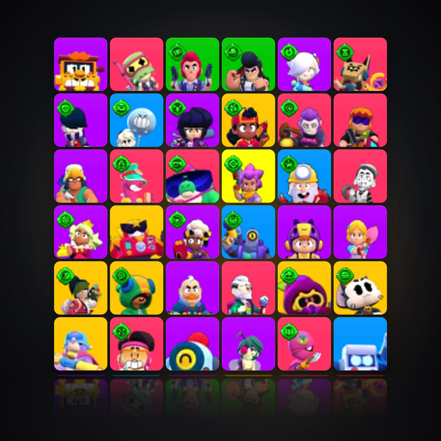 106 Brawlers | 57.6K Trophies — HabibiAccounts