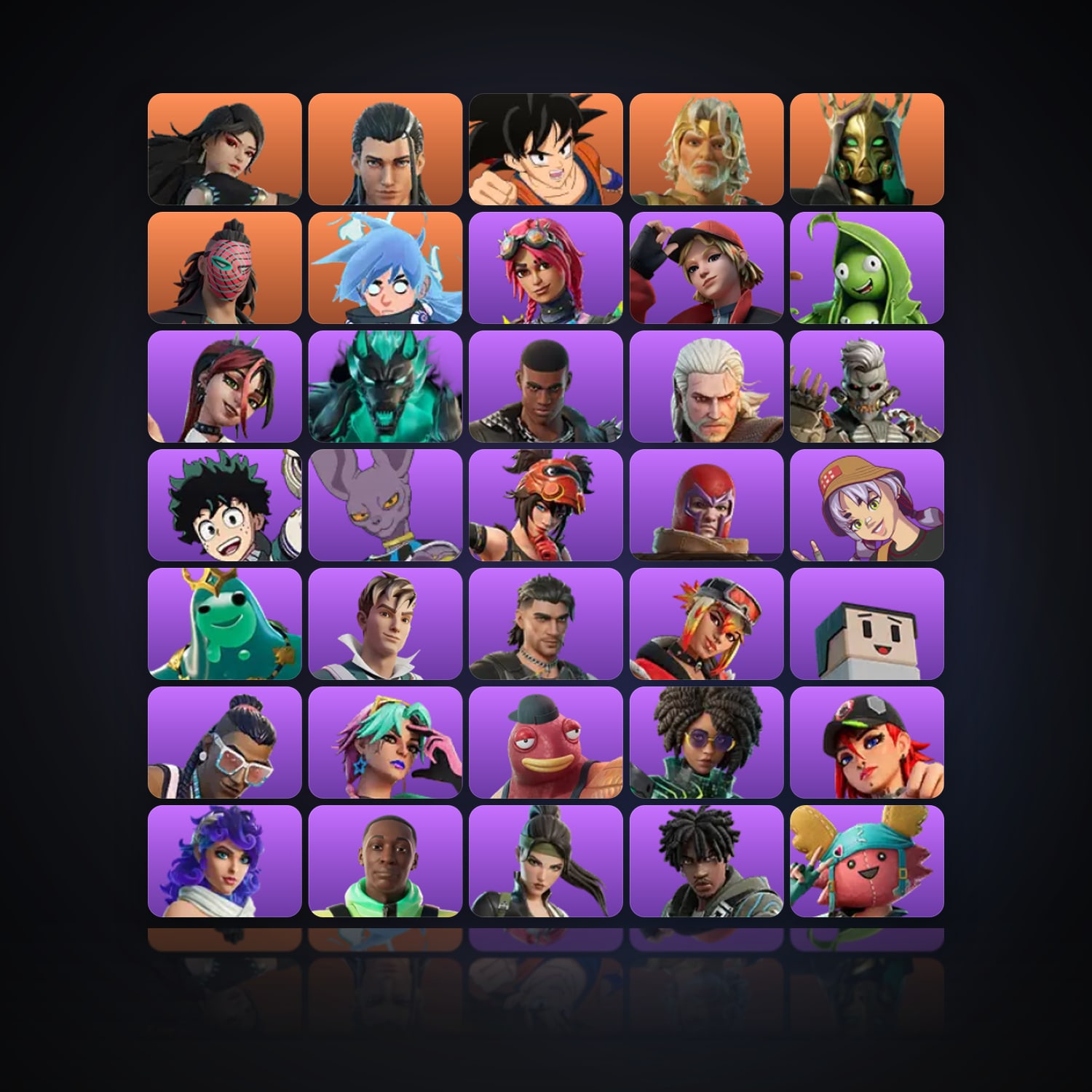 Fortnite | 72 Skins | 750 V-Bucks | Level 1344 | 107 Wins — HabibiAccounts