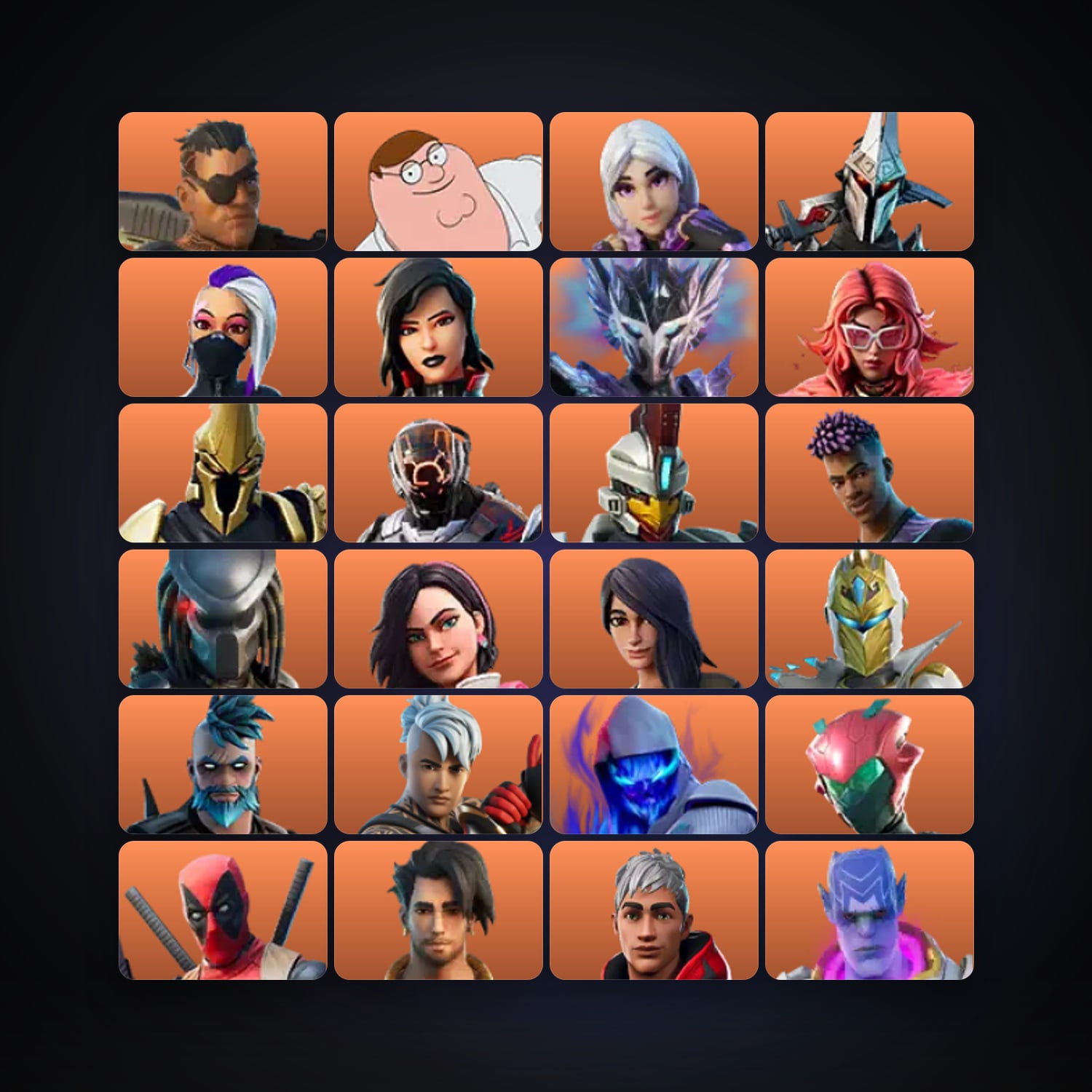 Fortnite | 192 Skins | 400 V-Bucks | Level 2490 | 199 Wins — HabibiAccounts