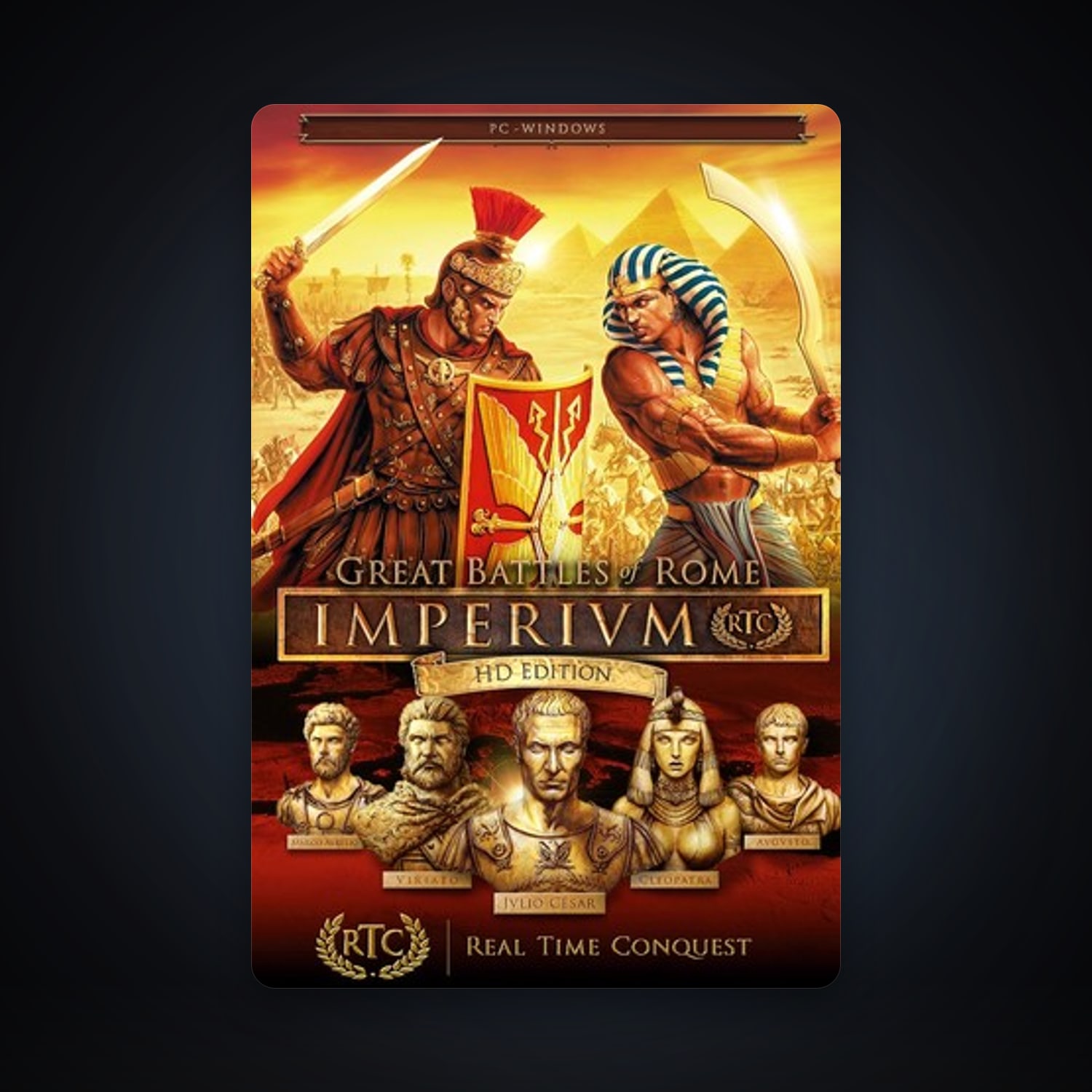 Imperivm RTC - HD Edition "Great Battles of Rome", 1 games, clean — HabibiAccounts