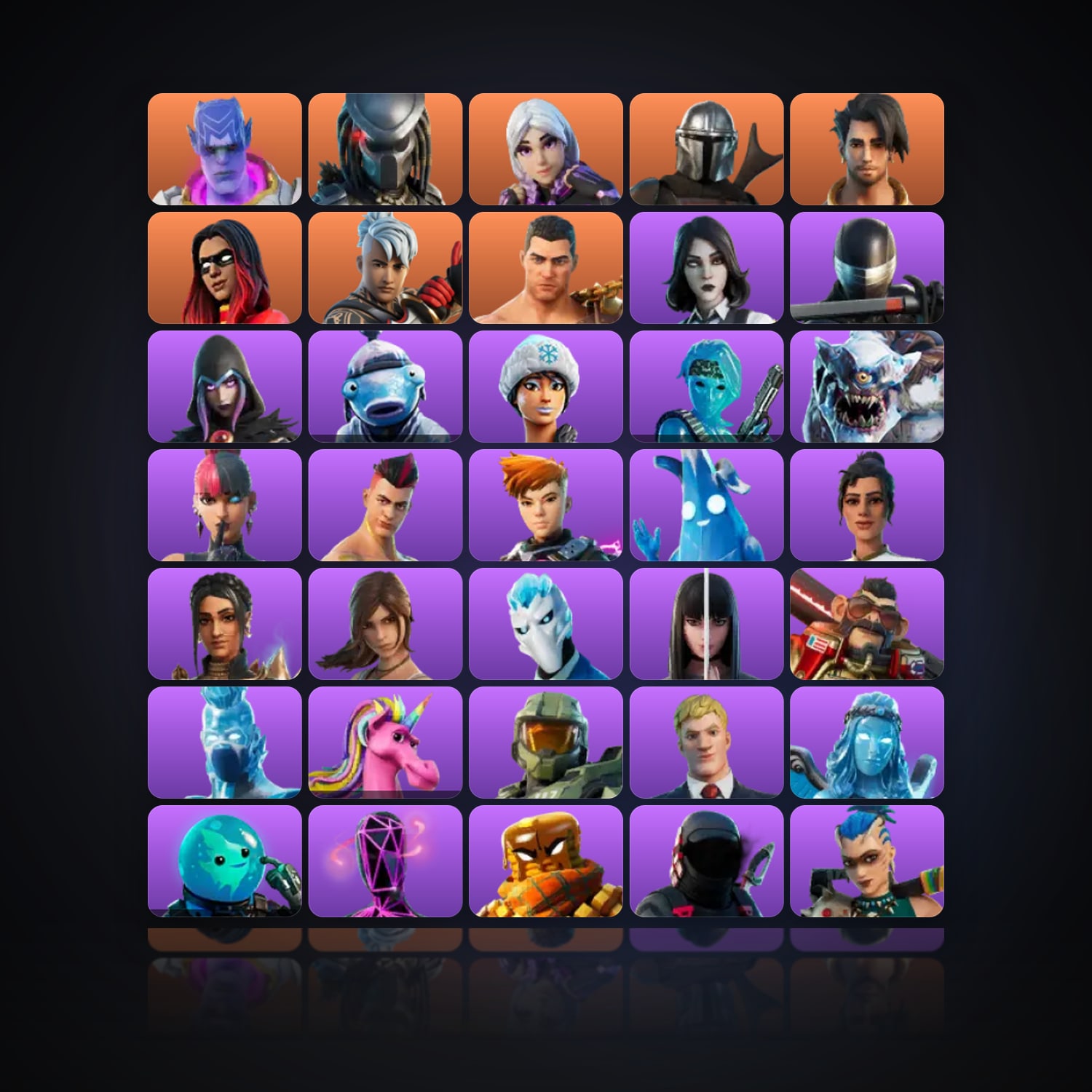 Fortnite | 58 Skins | Level 432 | 59 Wins — HabibiAccounts