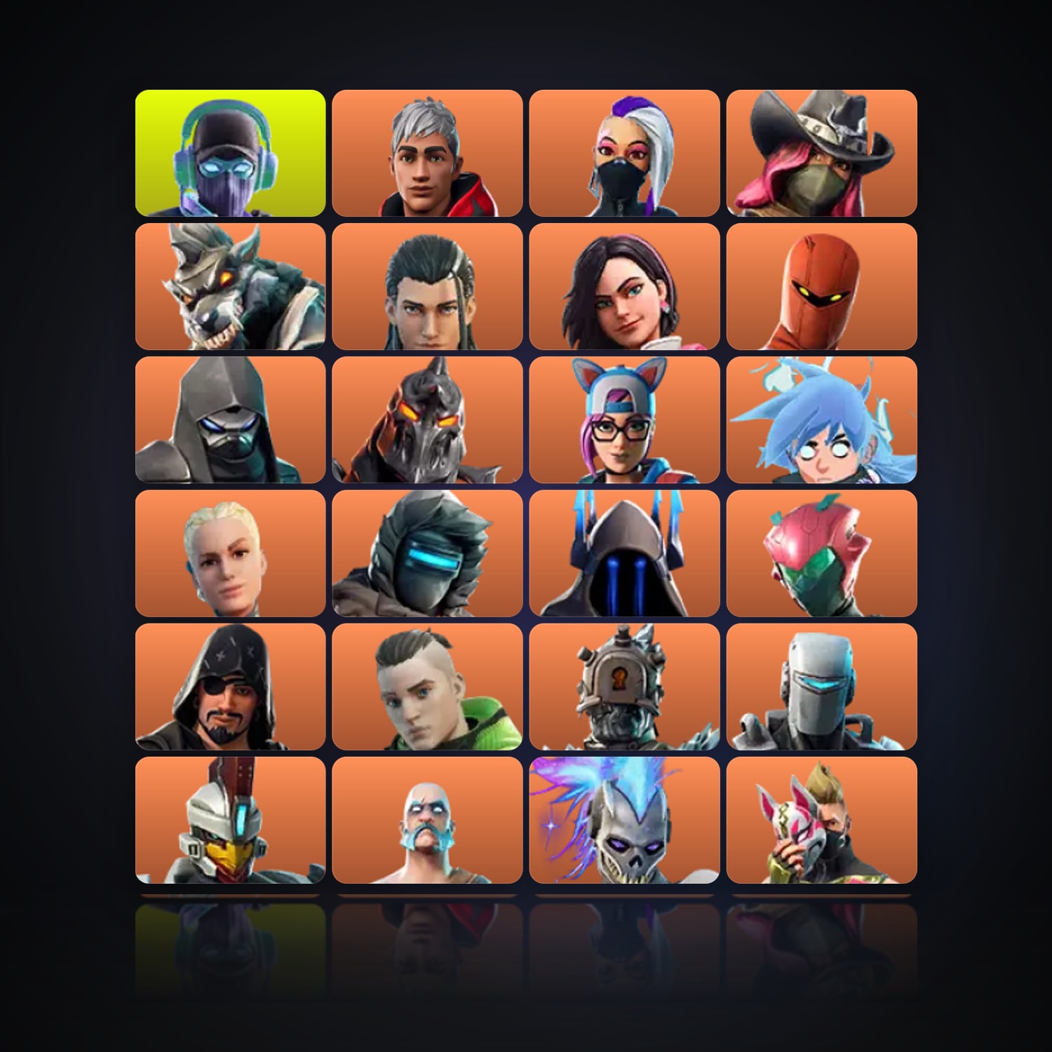Fortnite | 69 Skins | 3.7K V-Bucks | Level 1029 | 119 Wins — HabibiAccounts