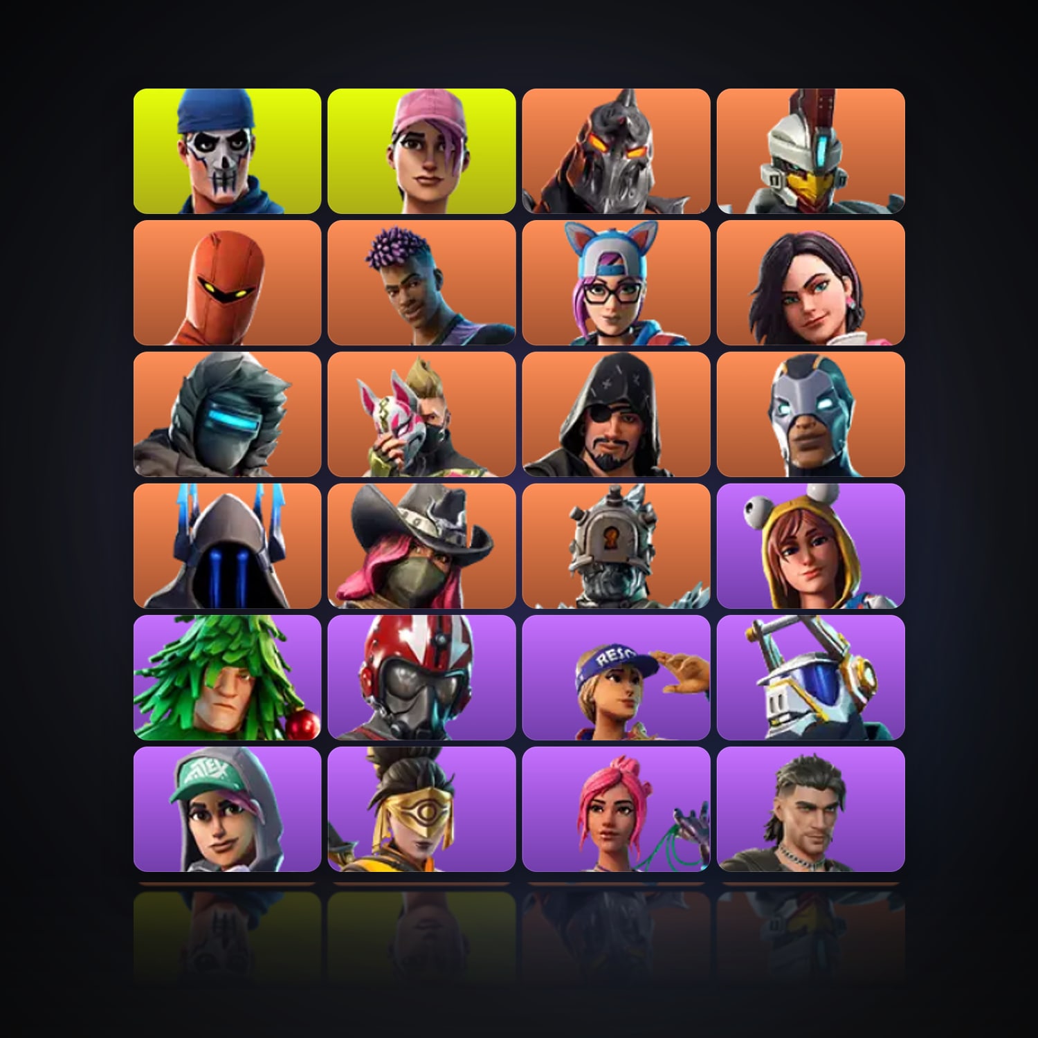 Fortnite | 53 Skins | 700 V-Bucks | Level 464 | 10 Wins — HabibiAccounts