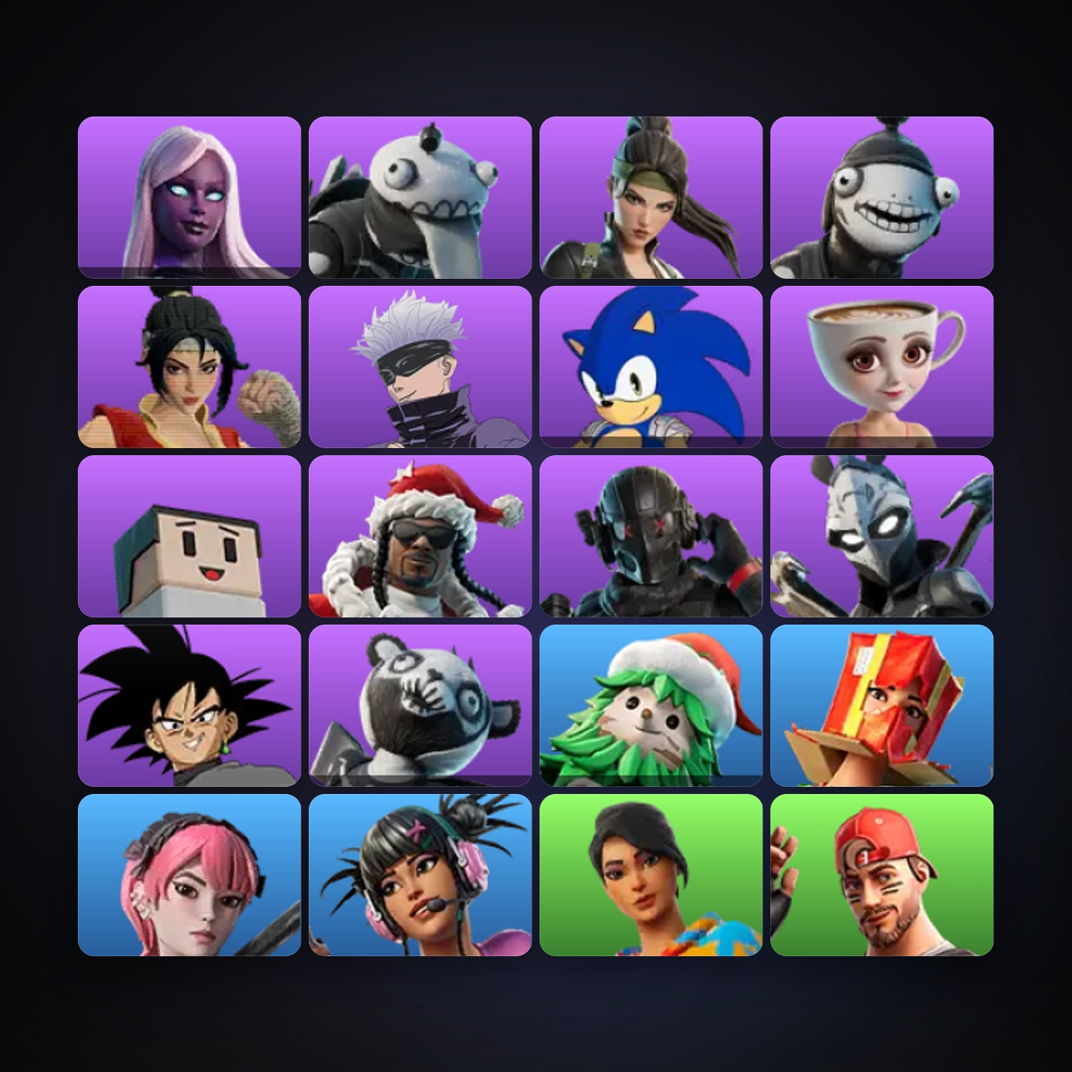 Fortnite | 21 Skins | 500 V-Bucks | Level 859 | 113 Wins — HabibiAccounts