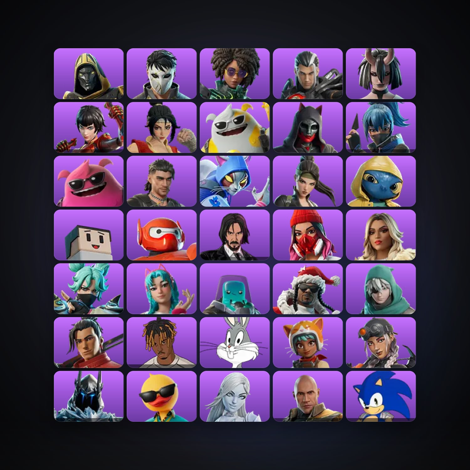 Fortnite | 43 Skins | 700 V-Bucks | Level 905 | 180 Wins — HabibiAccounts