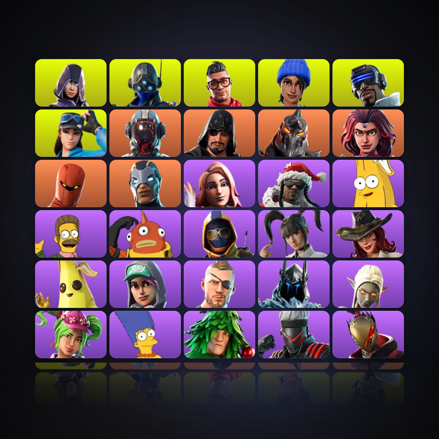 Fortnite | 34 Skins | 200 V-Bucks | Level 582 | 34 Wins — HabibiAccounts