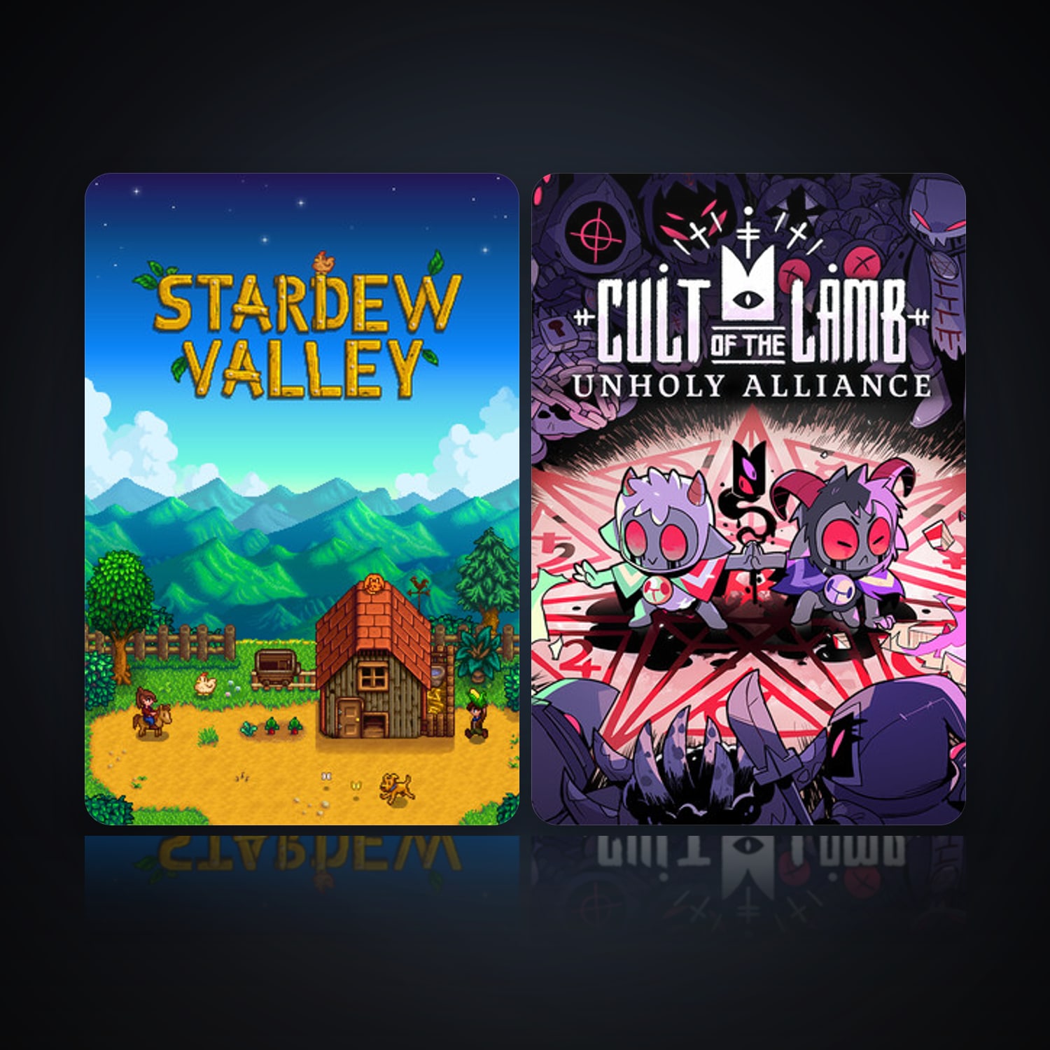 Stardew Valley & Cult of the Lamb — HabibiAccounts