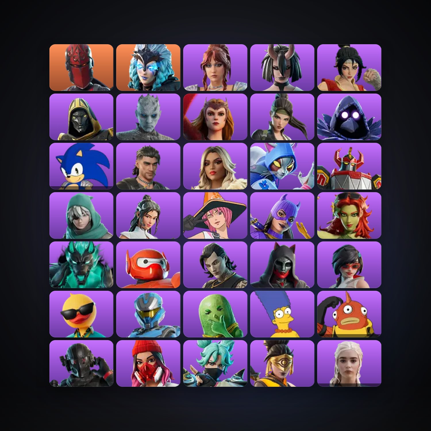 Fortnite | 56 Skins | 450 V-Bucks | Level 869 | 116 Wins — HabibiAccounts