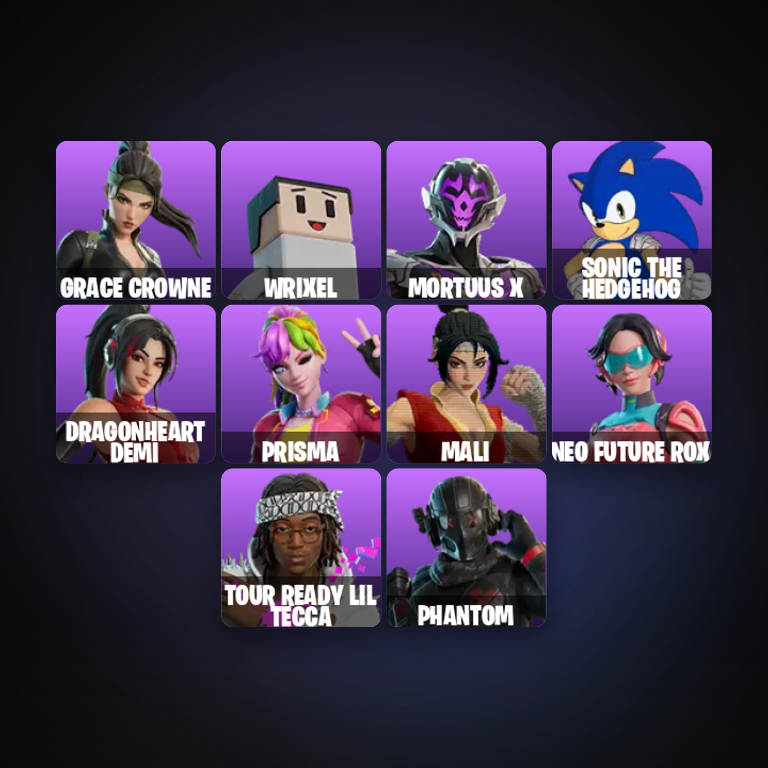 Fortnite | 14 Skins | 100 V-Bucks | Level 66 | 6 Wins — HabibiAccounts