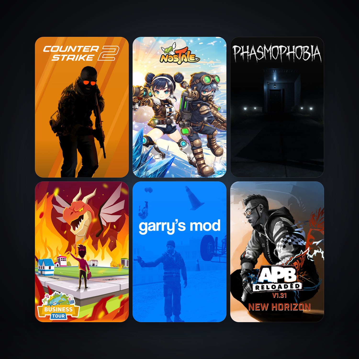 CS2 Prime + Garry's Mod, 16 games, clean — HabibiAccounts