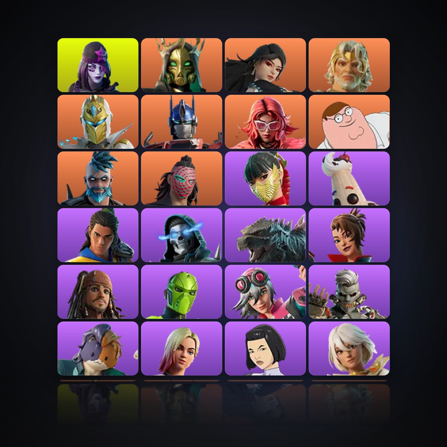 Fortnite | 153 Skins | 150 V-Bucks | Level 3950 | 194 Wins — HabibiAccounts