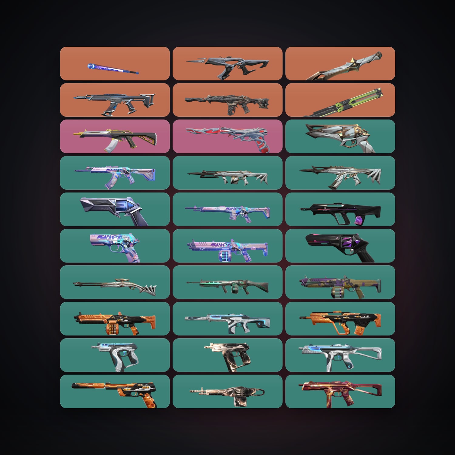 EU Gold 1 locker — 3 knives, 39 skins, lvl 108 — HabibiAccounts