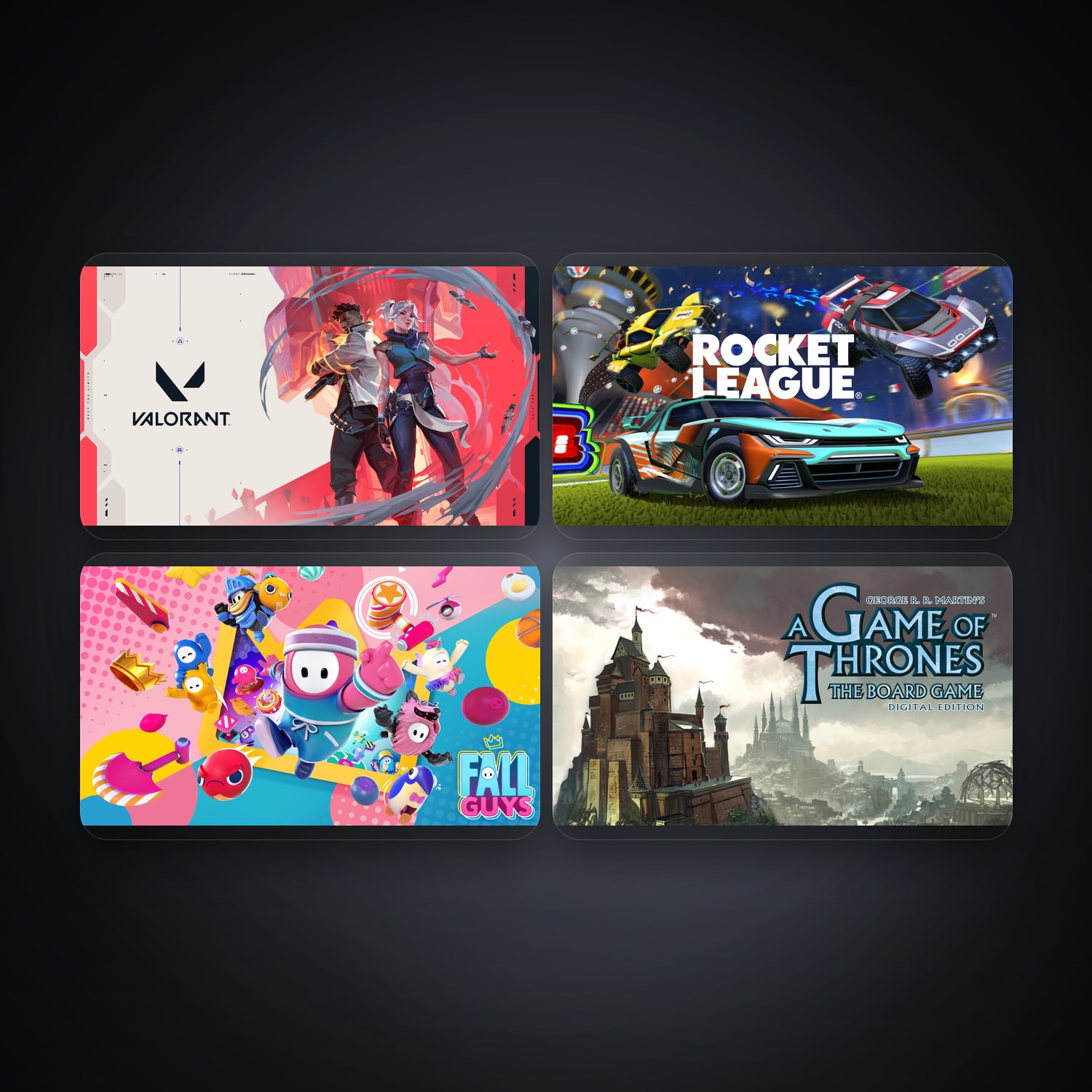 VALORANT & Rocket League | 4 Games — HabibiAccounts