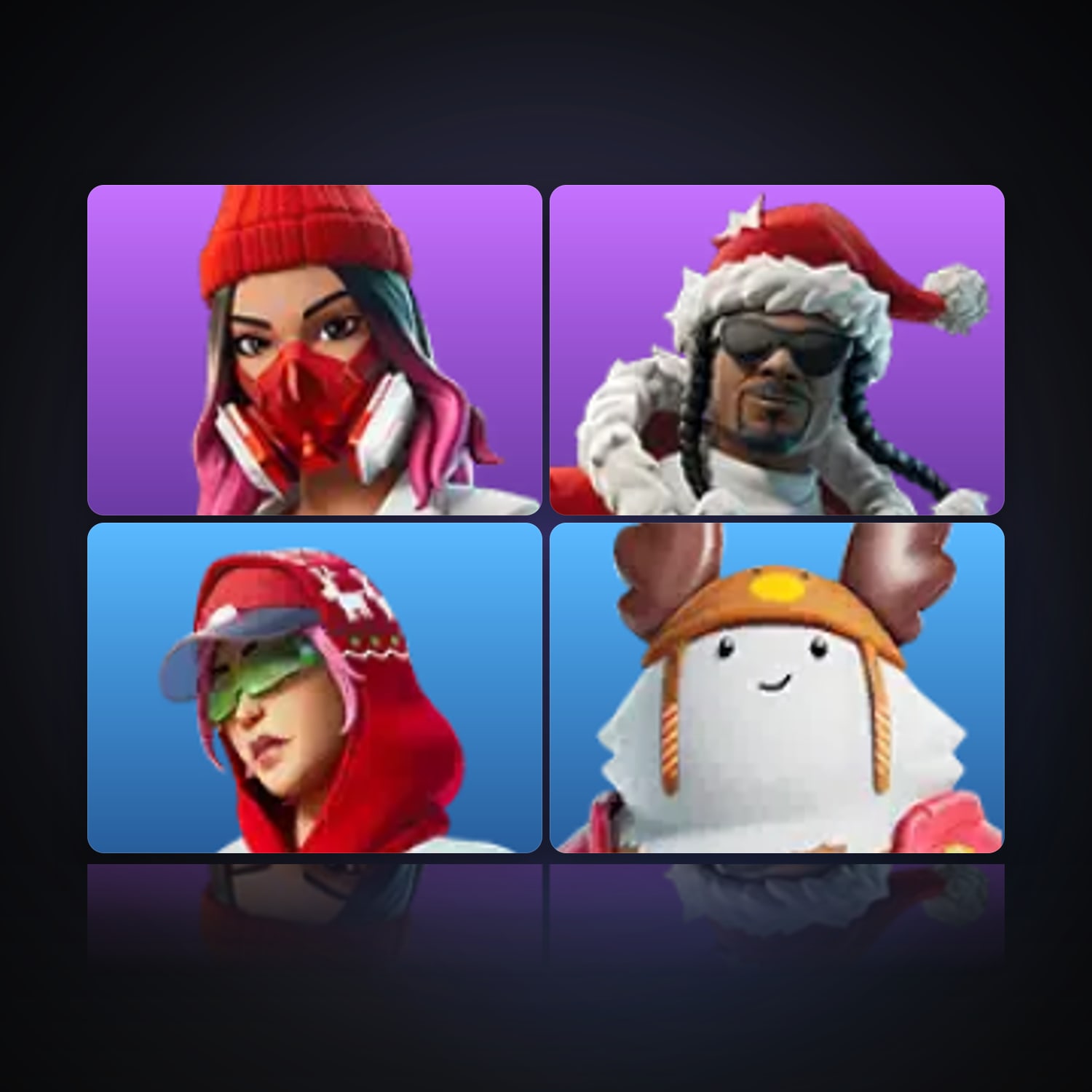 Fortnite | 4 Skins | 300 V-Bucks | Level 128 | 7 Wins — HabibiAccounts