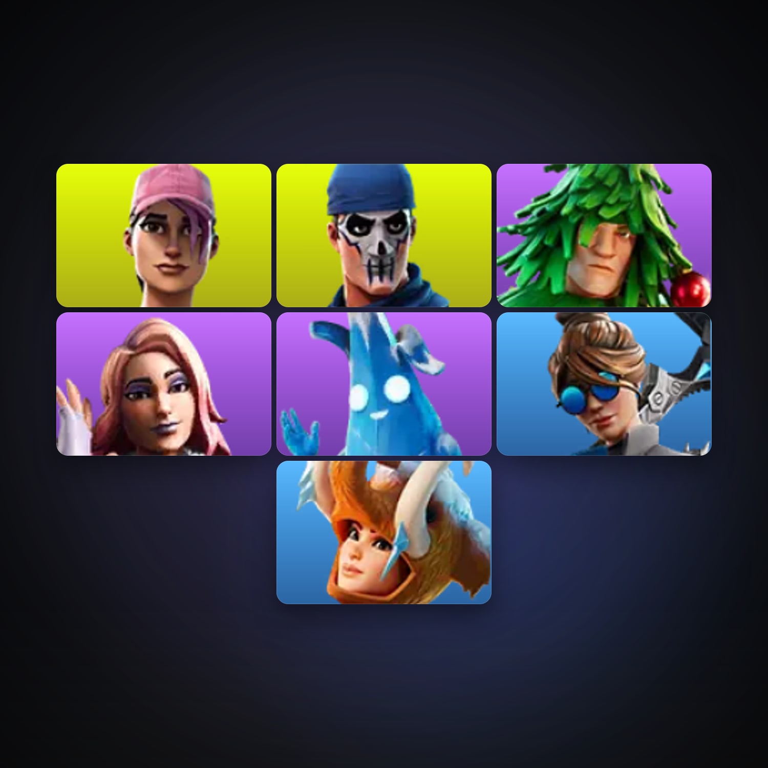 Fortnite | 7 Skins | 600 V-Bucks | Level 153 | 9 Wins — HabibiAccounts