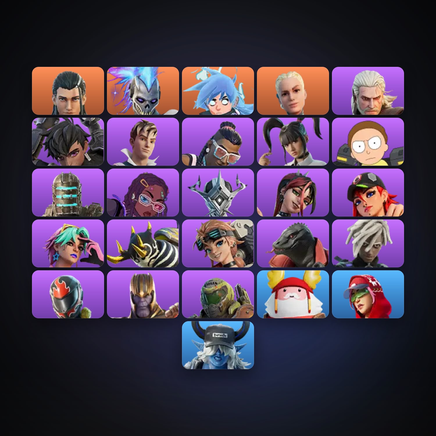 Fortnite | 26 Skins | 450 V-Bucks | Level 453 | 56 Wins — HabibiAccounts