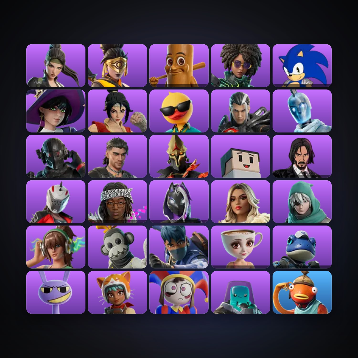 Fortnite | 30 Skins | Level 1164 | 99 Wins — HabibiAccounts