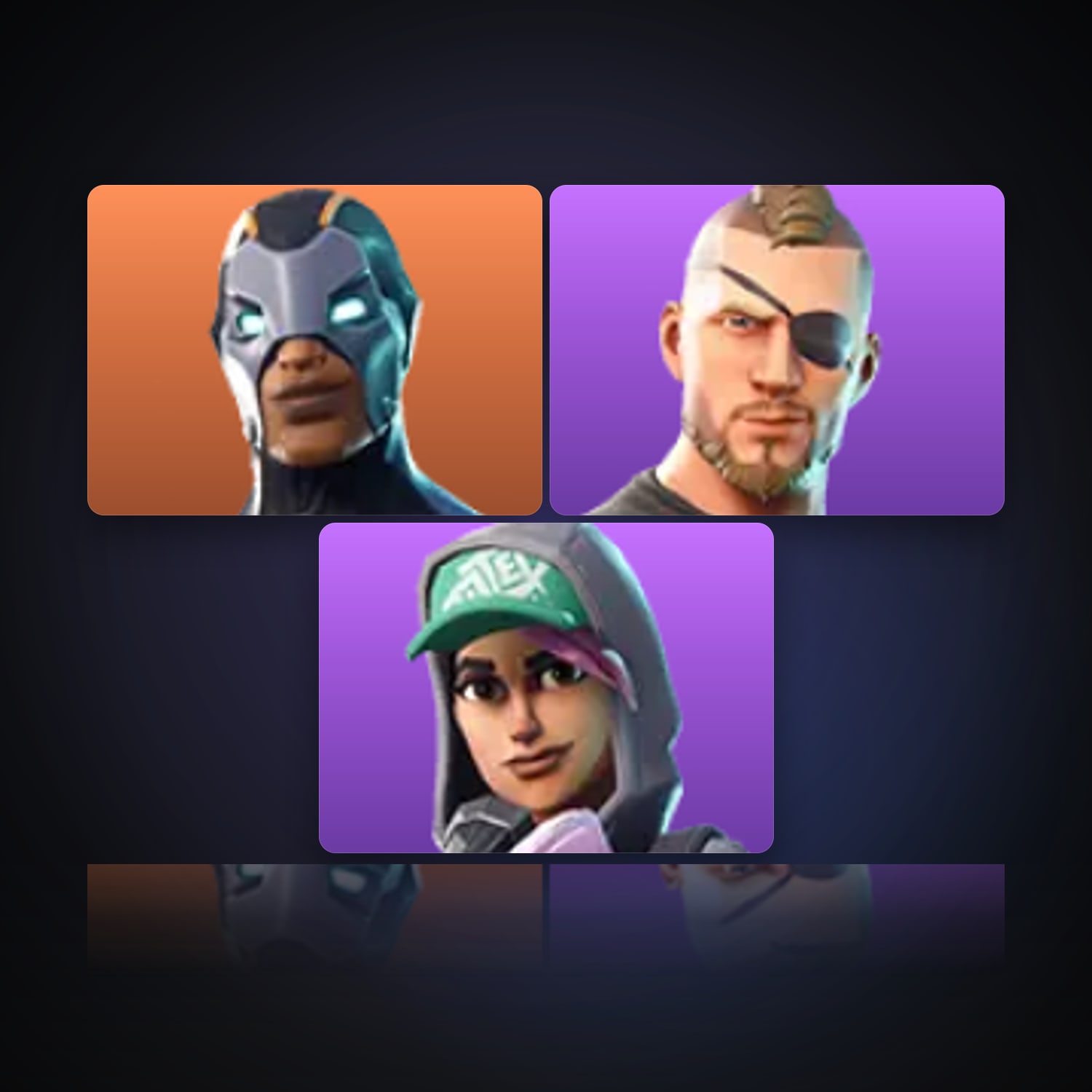 Fortnite | 3 Skins | 50 V-Bucks | Level 61 | 1 Wins — HabibiAccounts