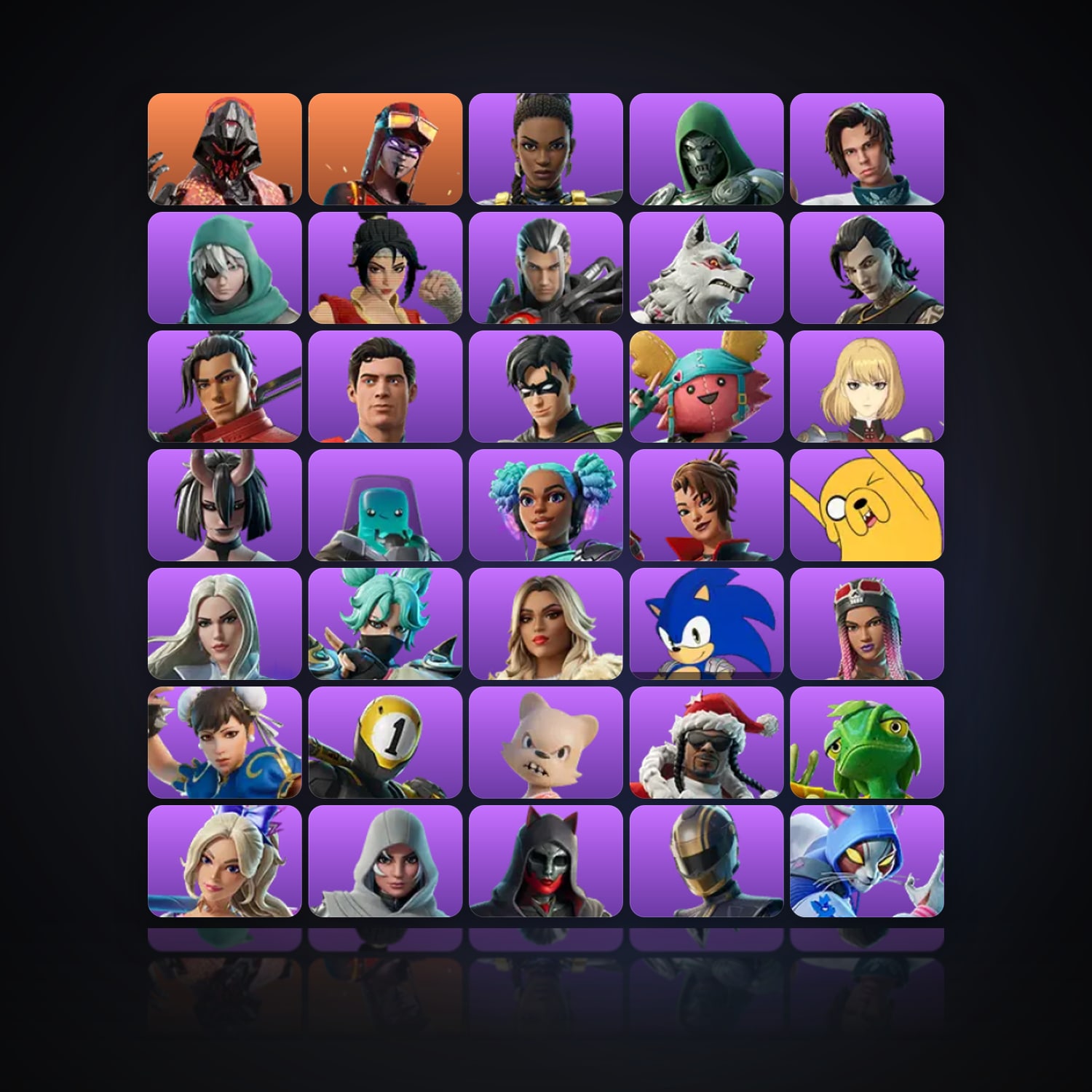 Fortnite | 78 Skins | 1.2K V-Bucks | Level 1330 | 197 Wins — HabibiAccounts