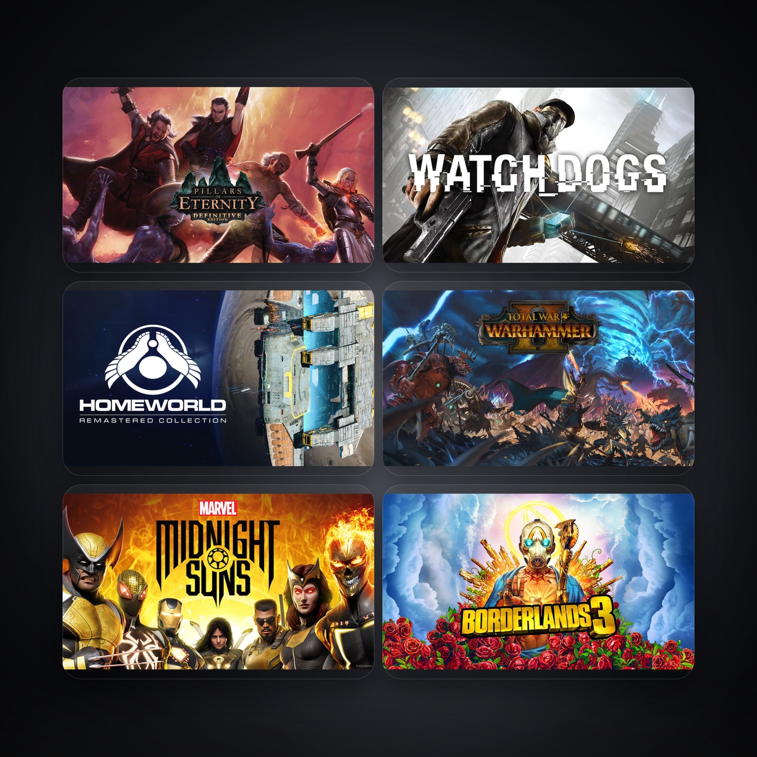 Pillars of Eternity - Definitive Edition & Watch Dogs | 325 لعبة — HabibiAccounts