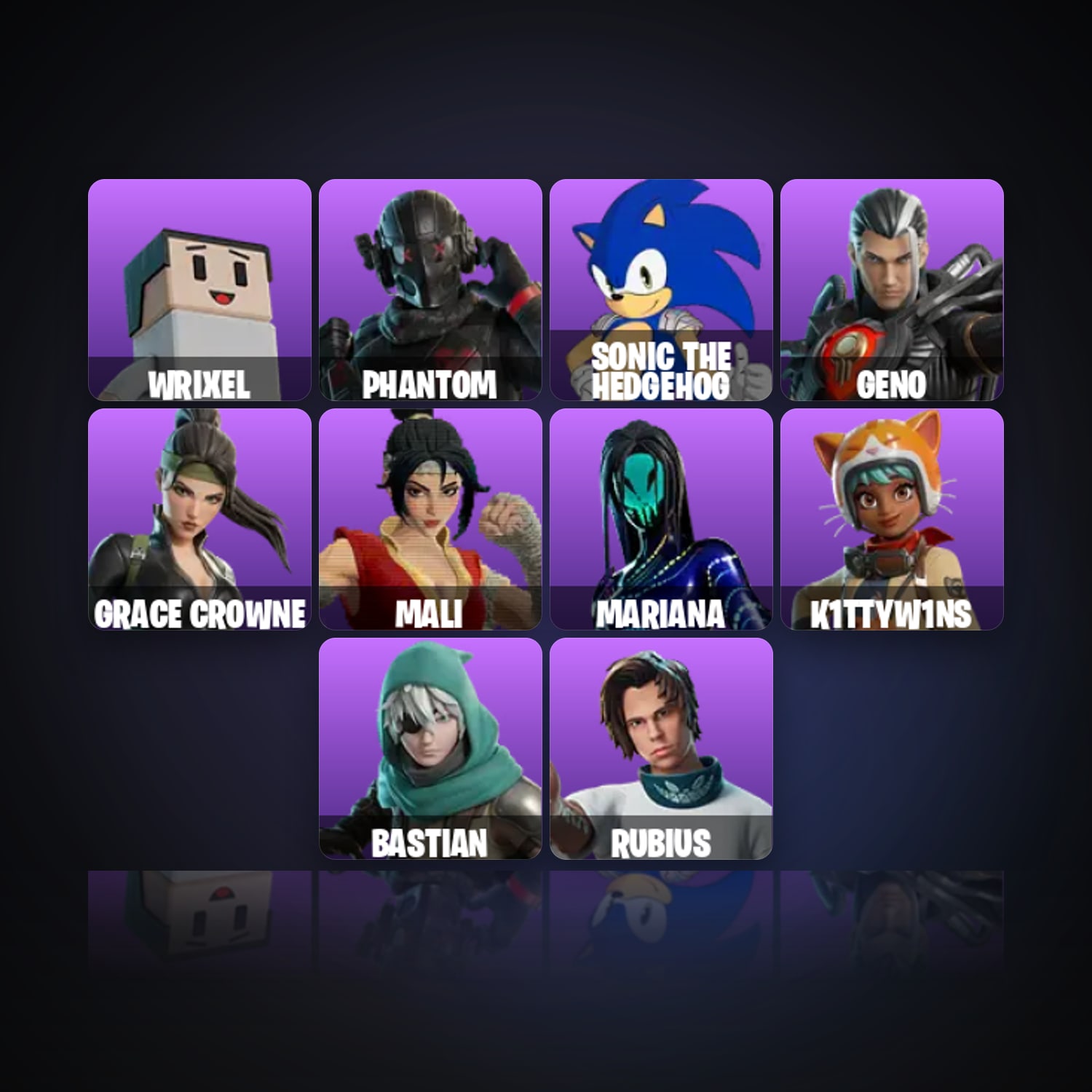 Fortnite | 14 Skins | 100 V-Bucks | Level 280 | 24 Wins — HabibiAccounts