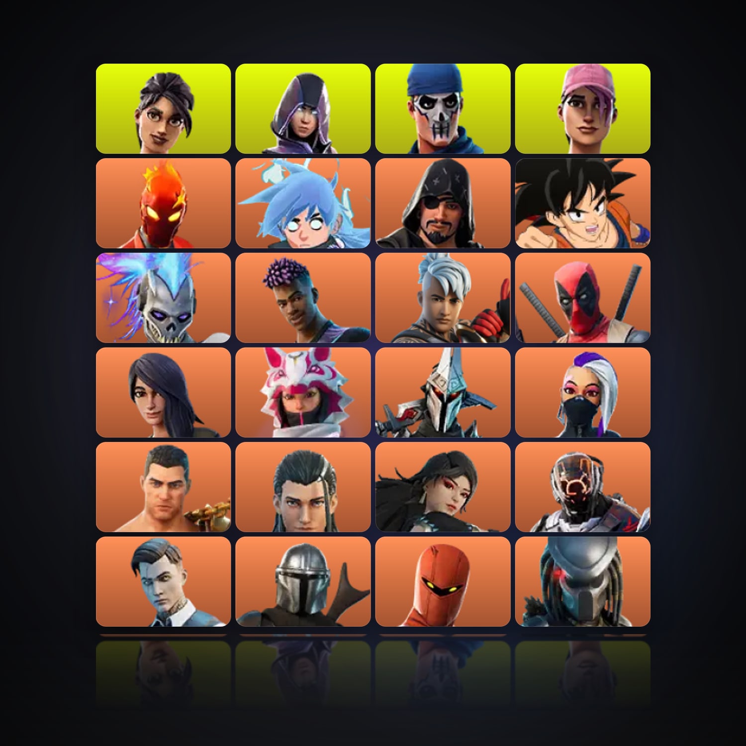 Fortnite | 191 Skins | 250 V-Bucks | Level 1568 | 131 Wins — HabibiAccounts