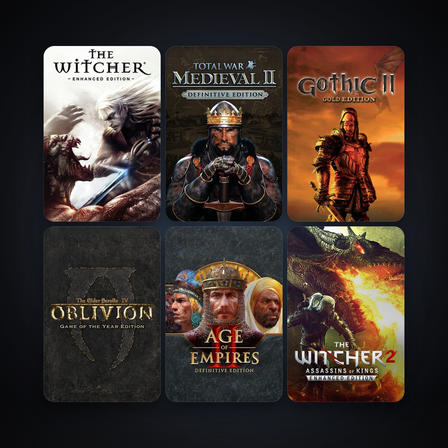 Medieval II: Total War + Sid Meier's Civilization V, 32 games, clean — HabibiAccounts