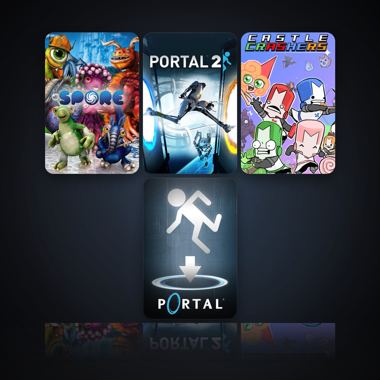 SPORE & Portal 2 | Clean — HabibiAccounts